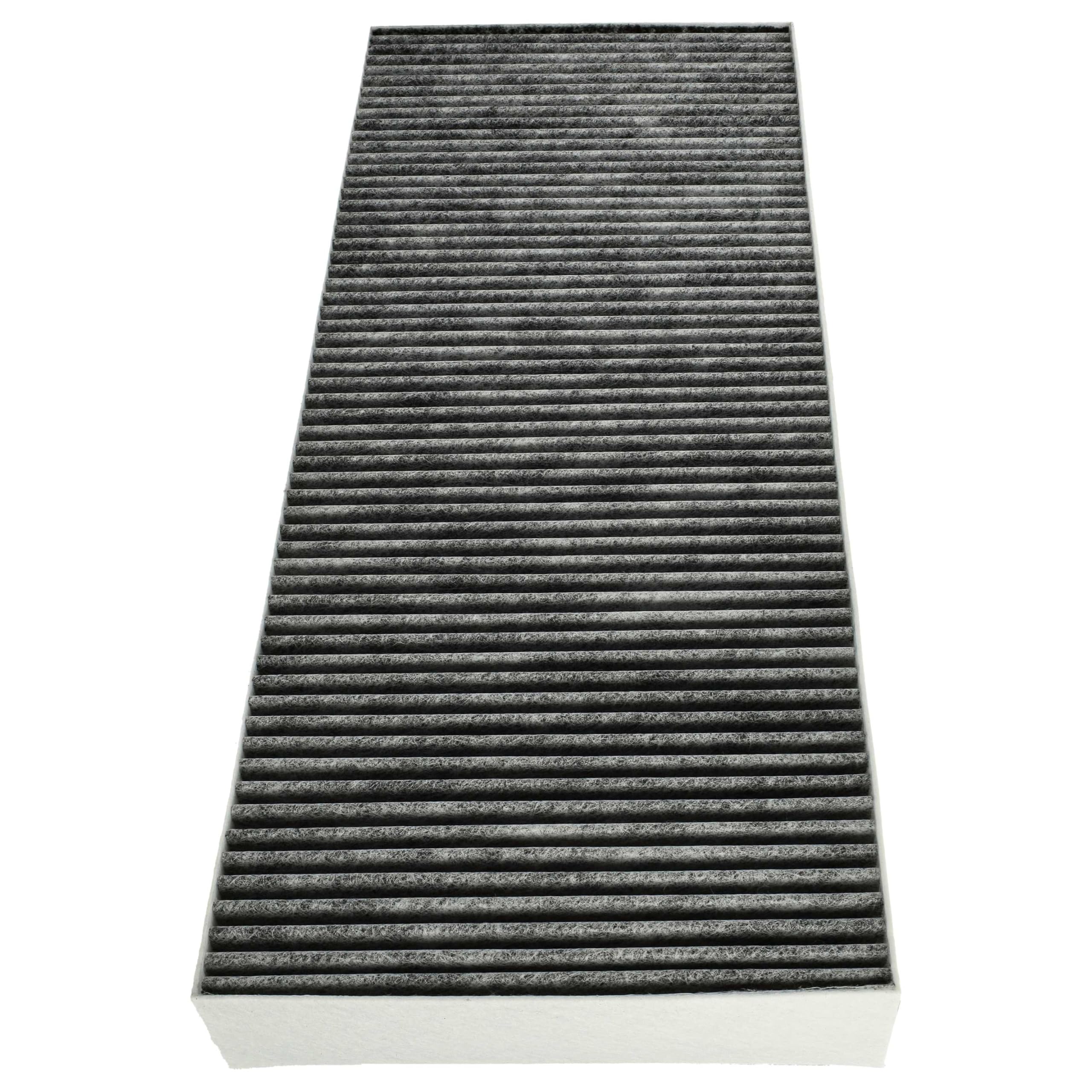 vhbw 8 x filtr z węglem aktywnym zamiennik do Siemens LZ46810 do okapu kuchennego - 46 x 19,1 x 5 cm