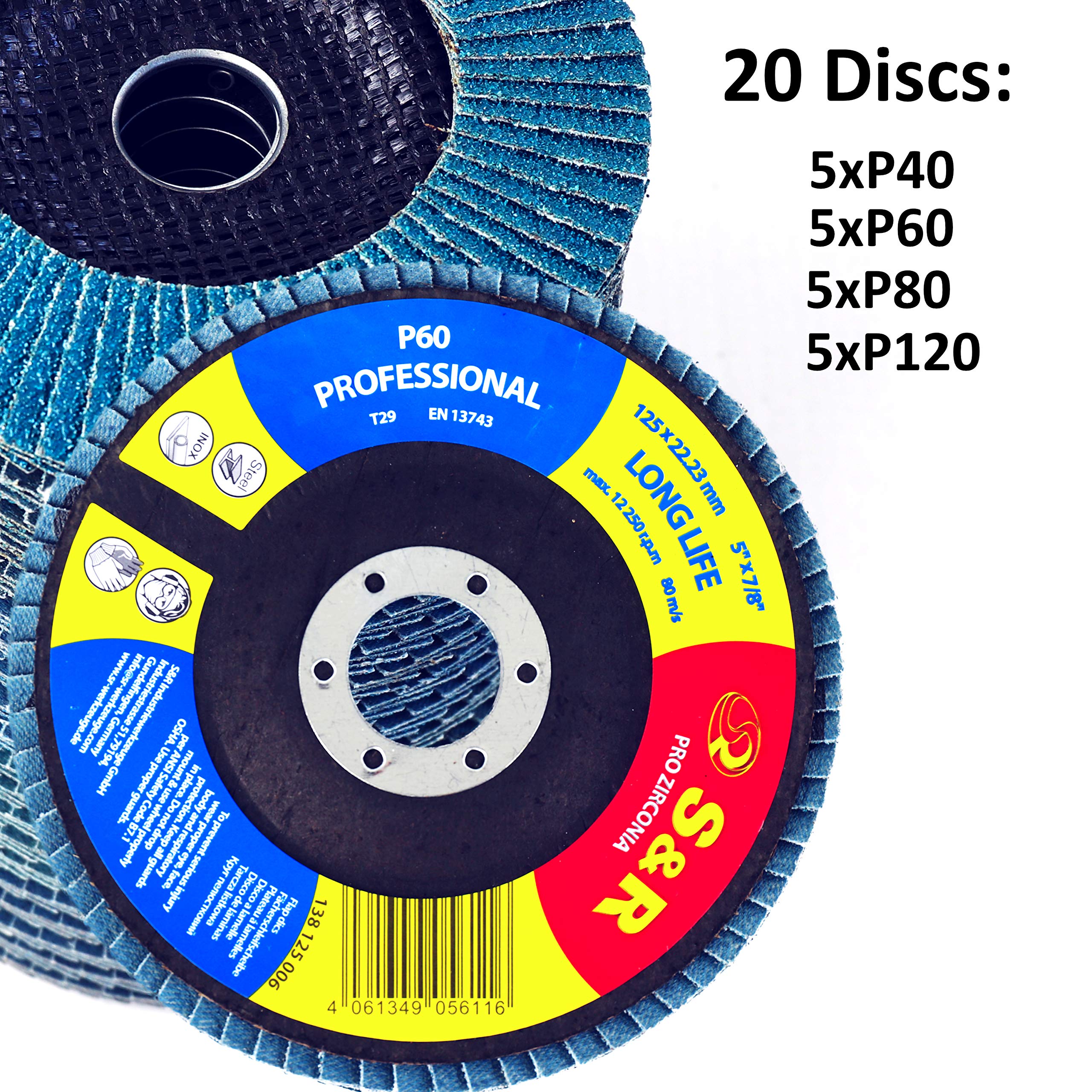 Pack of 50) Parweld (5) 125 x 1 Thin Stainless Steel Cutting