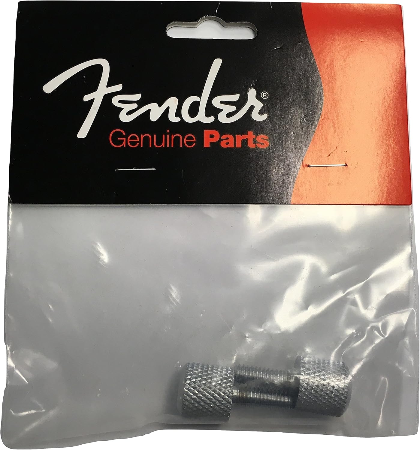 Fender Pure Vintage Piggyback Thumb Screws, Chrome, 2-pack