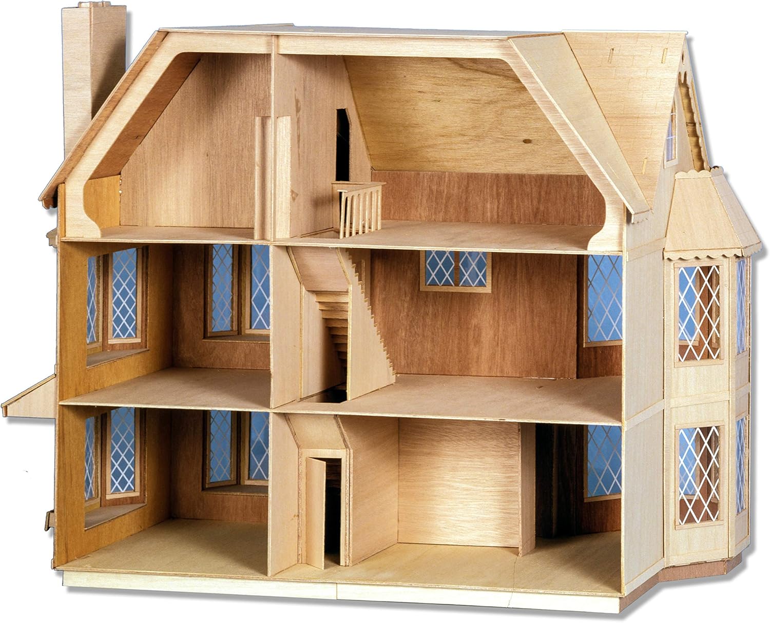 One-Day Sale: Up to 70% Off Greenleaf Harrison Dollhouse Kit - 1 Inch Scale Flash Deals - 40% OFF Greenleaf Harrison Dollhouse Kit - 1 Inch Scale