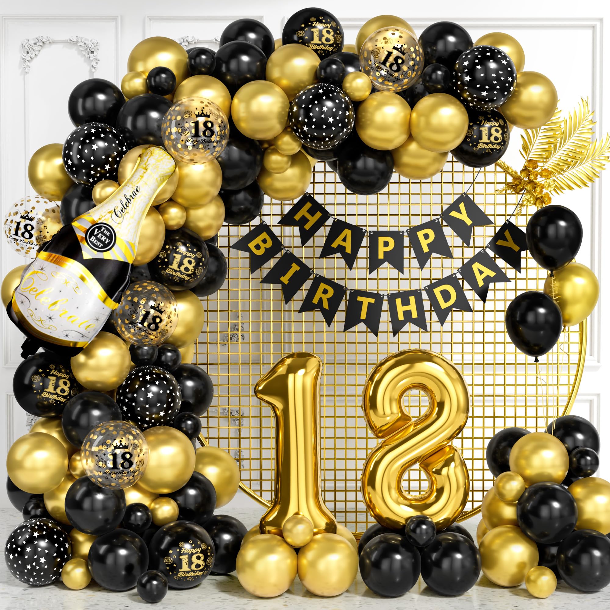 Composizione Numero 18 Elio | addobbi per feste a tema
