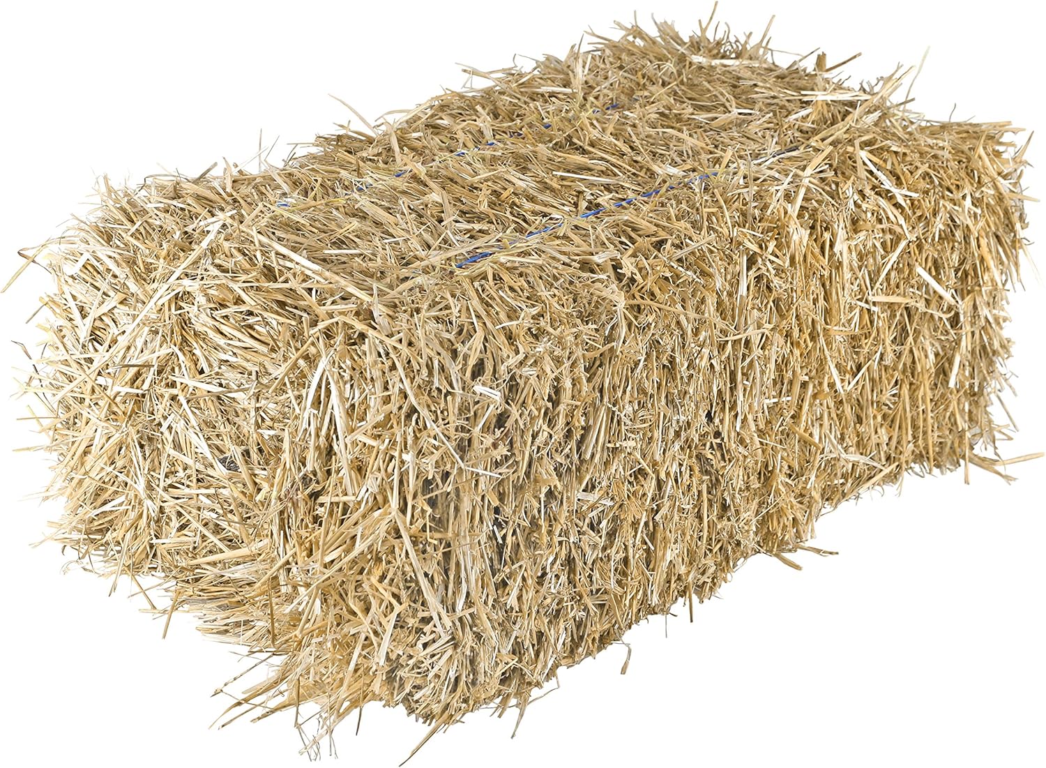 Garden Elements Straw Bale by Shady Creek Farm, Multi-Use for Farm & Home, Large Straw Bale, 36"