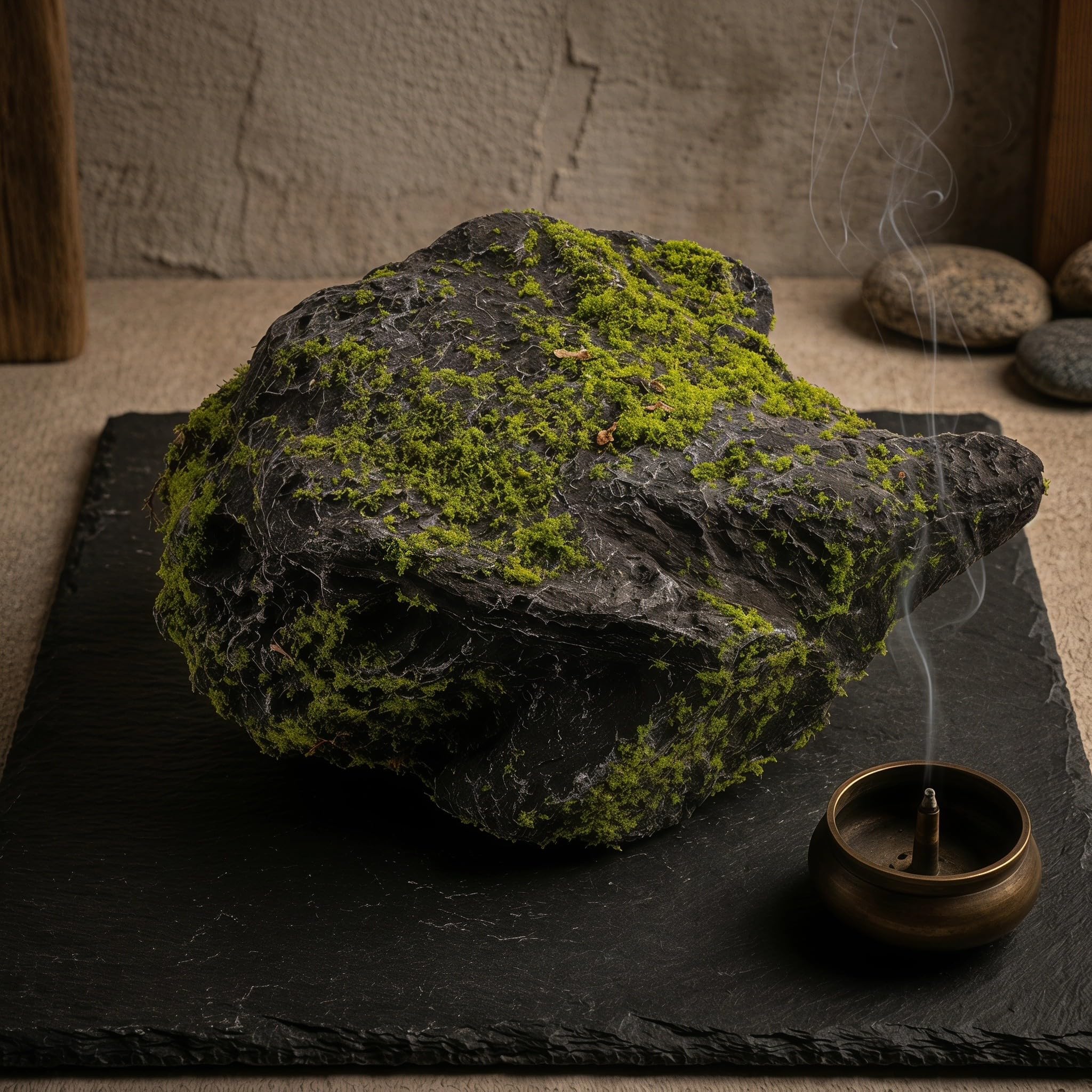 Artibetter Rocce di Muschio Artificiale: finte Pietre Decorative di Muschio Verde per la tavola di Pasqua - Accessori per Micro diorami - Accessori per Giardino delle Fate e Acquario in Stile Zen