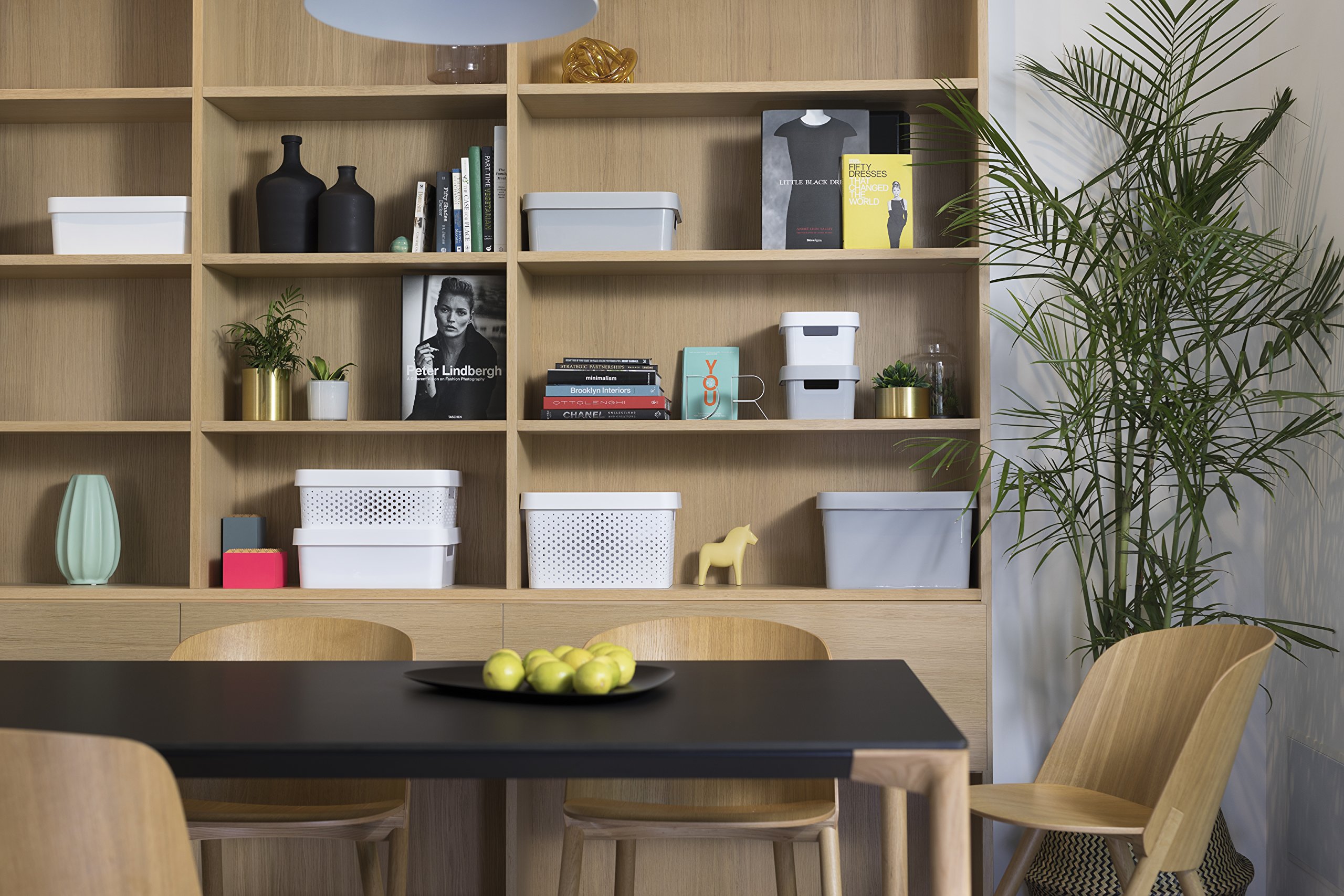 Curver 04752-099-00 Infinity Plastic Storage Box with Lid 36 3 x 27 x 22 2 cm 11 L — view 12