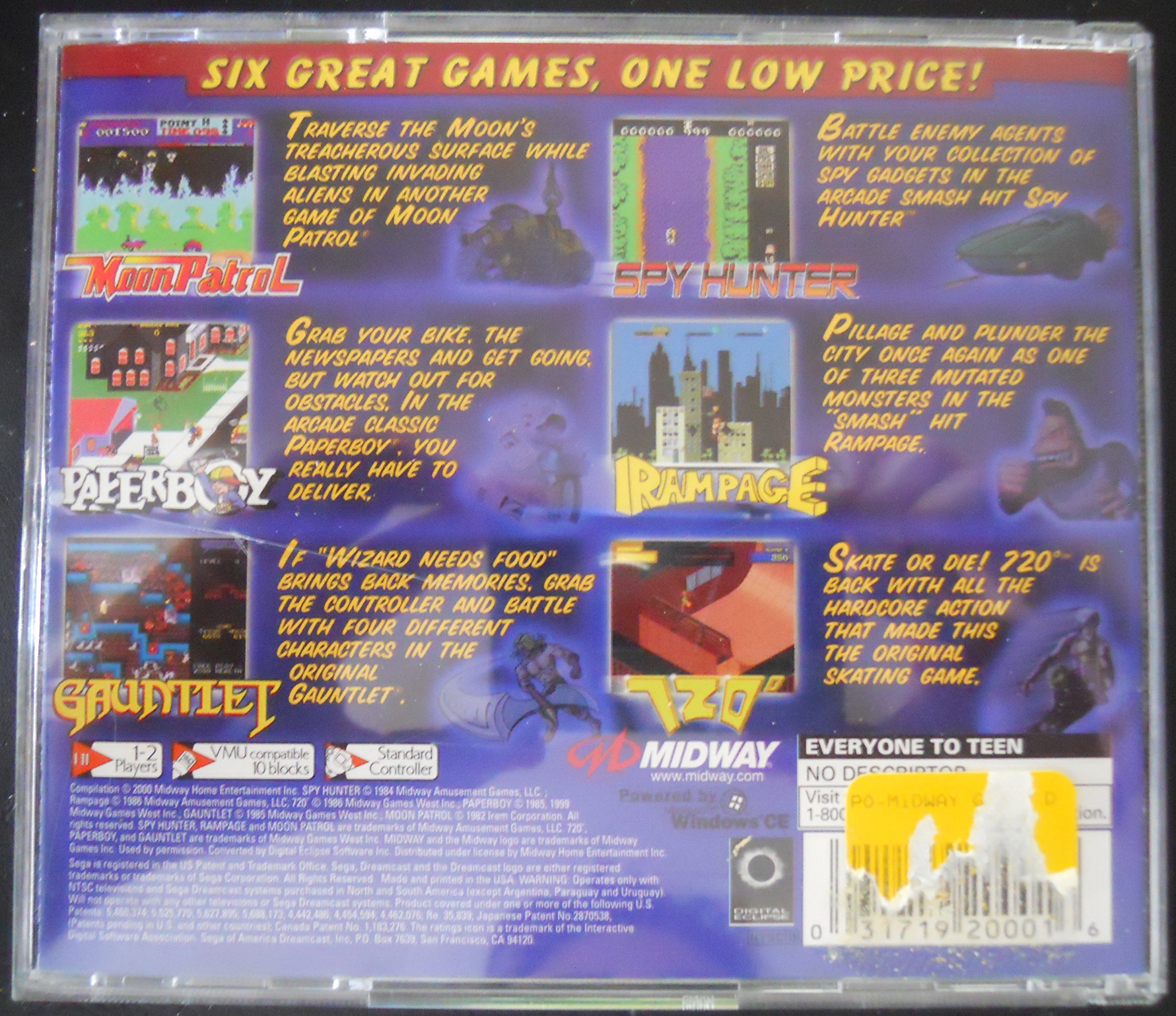 Amazon.com: Midway's Greatest Arcade Hits Volume 2 (Renewed