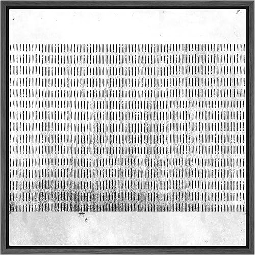 Miniatura 1 de IDEA4WALL Lienzo enmarcado para pared, collage de rayas pastel negro y gris, ilustraciones de formas abstractas, arte moderno, decorativo,