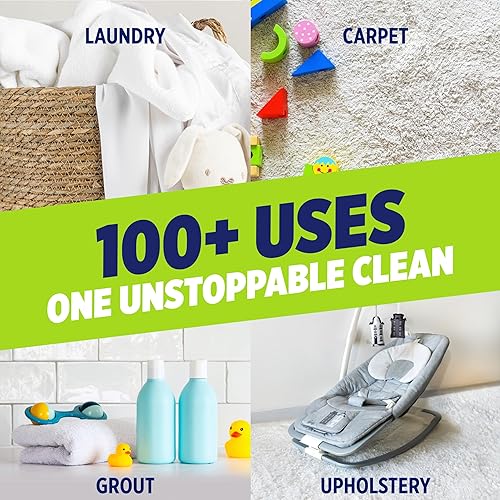 Miniatura 6 de OxiClean Polvo removedor de manchas versátil sin triple acción, uso con detergente, sin fragancia, sin tintes, sin fosfatos, sin cloro, elimina