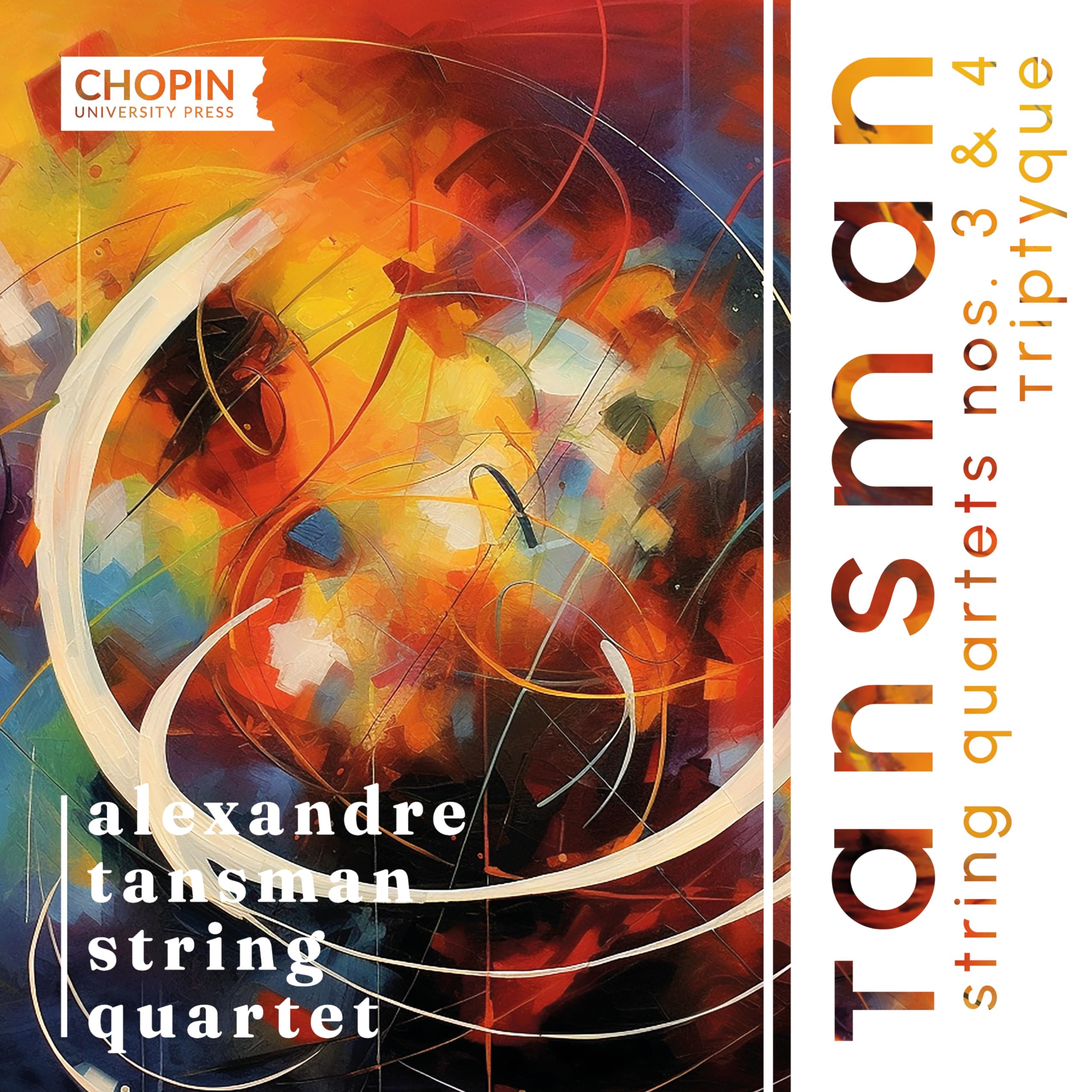 Tansman: String Quartets Nos. 3 & 4, Triptyque