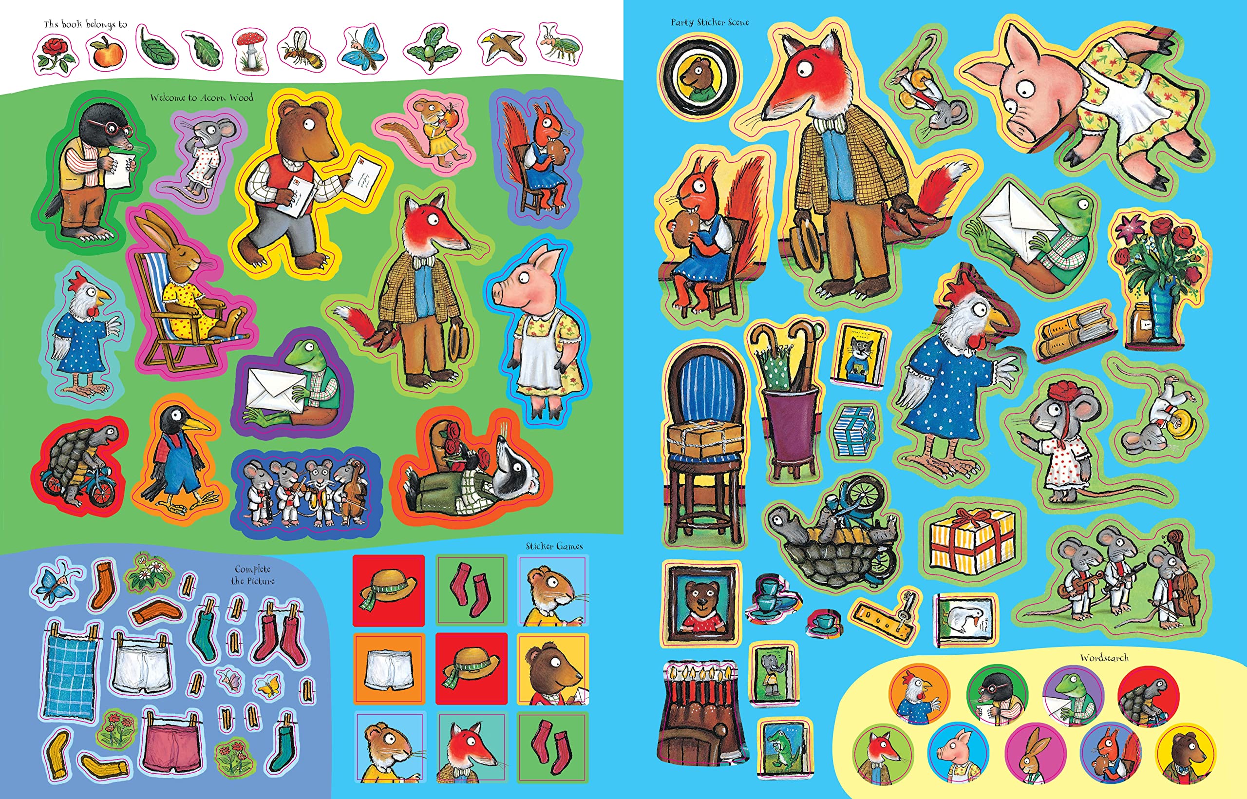 Tales from Acorn Wood Sticker Book