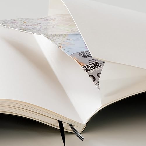 Vista 62 de LEUCHTTURM1917 - Cuaderno mediano A5 de tapa blanda, 123 páginas numeradas para escribir y llevar un diario (color rosa polvoriento, punteado)