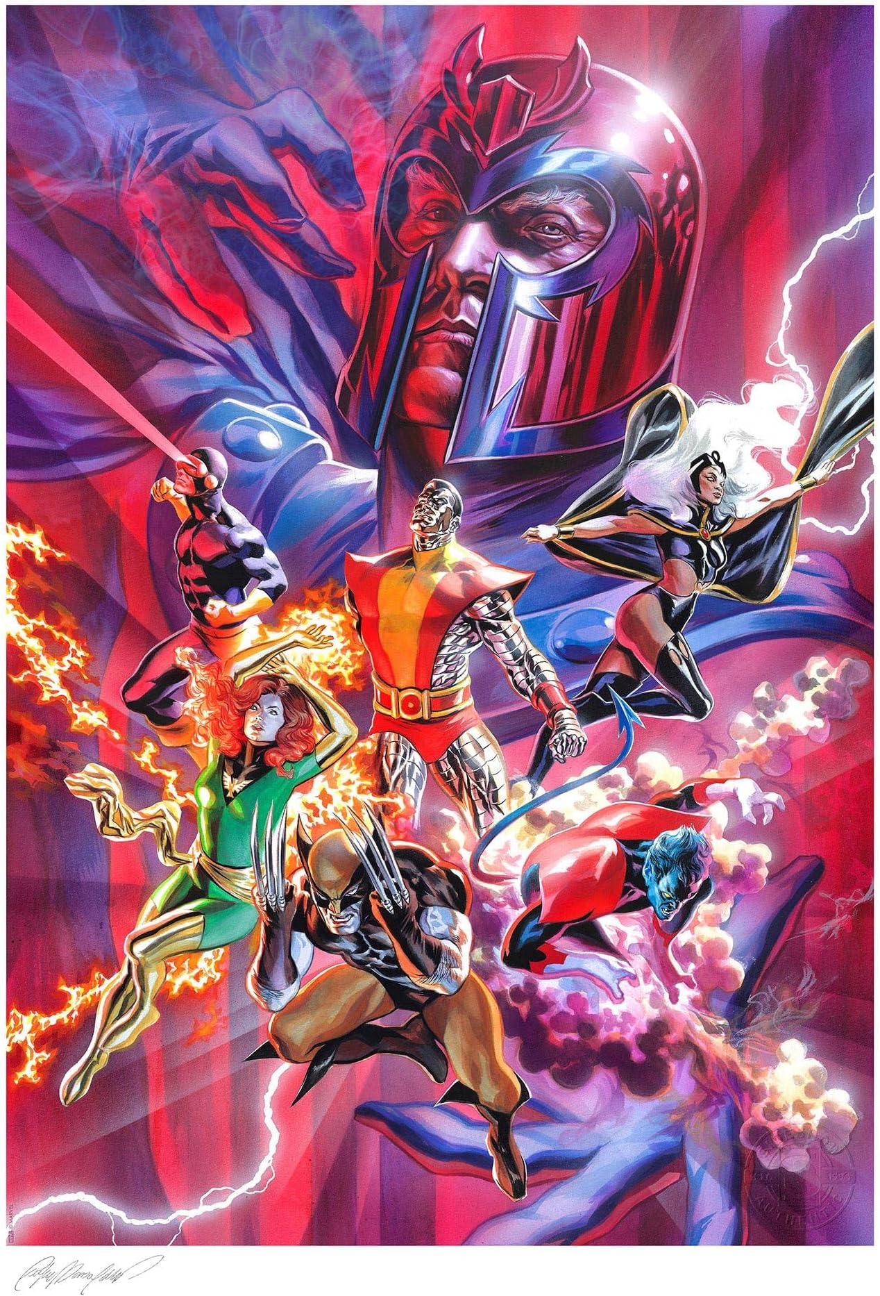 Sideshow CollectiblesMarvel Impression Art Print Trial of Magneto 46 x 61 cm - Non encadrée