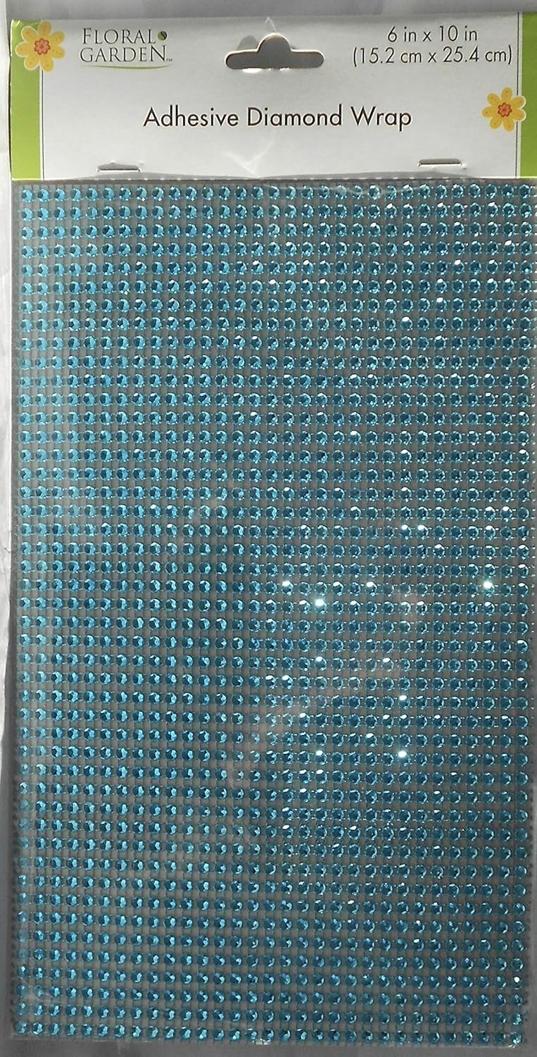 Adhesive Diamond Wrap (Turquoise) Arts, Crafts & Sewing