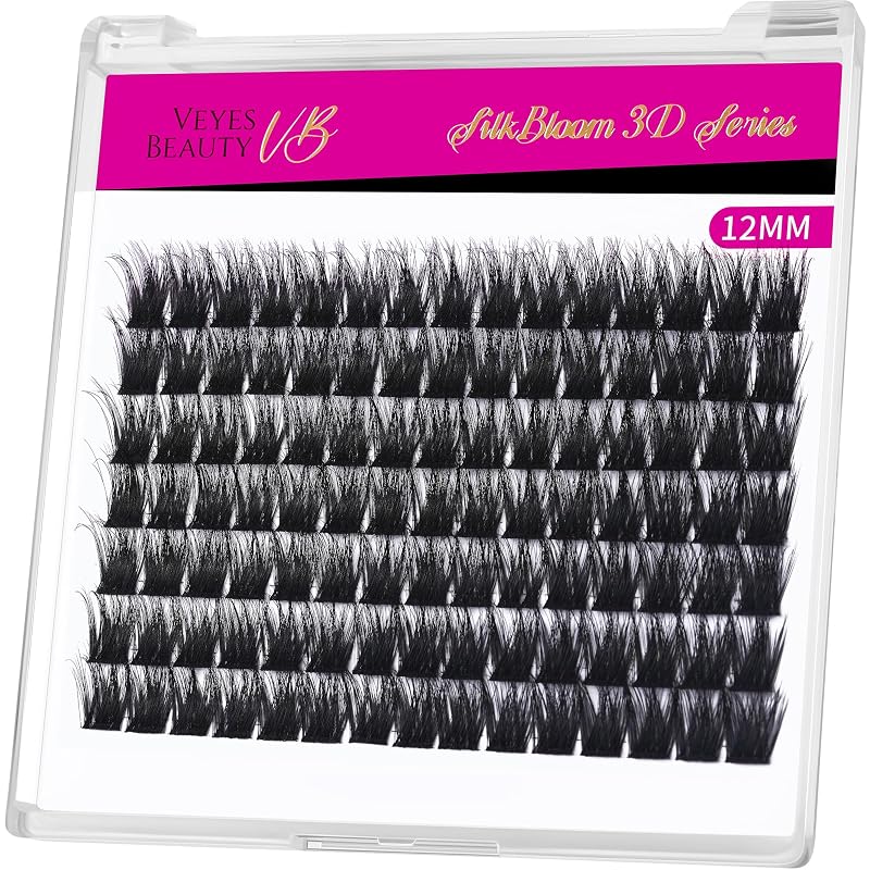 Cílios postiços em tufos VEYESBEAUTY Xtreme 12 mm