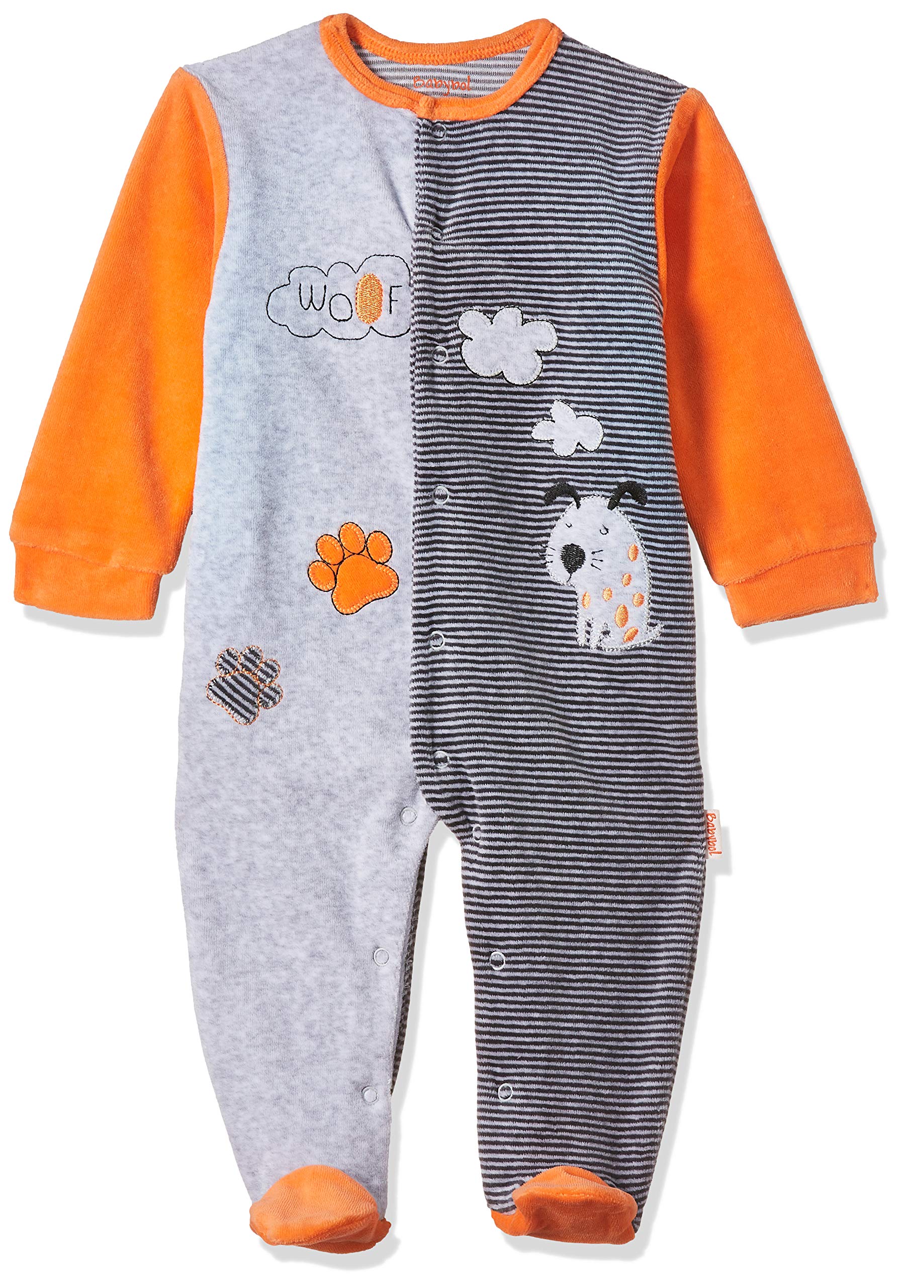 baby-boys Baby'S Romper, Long Sleeve Baby and Toddler T-Shirt Set