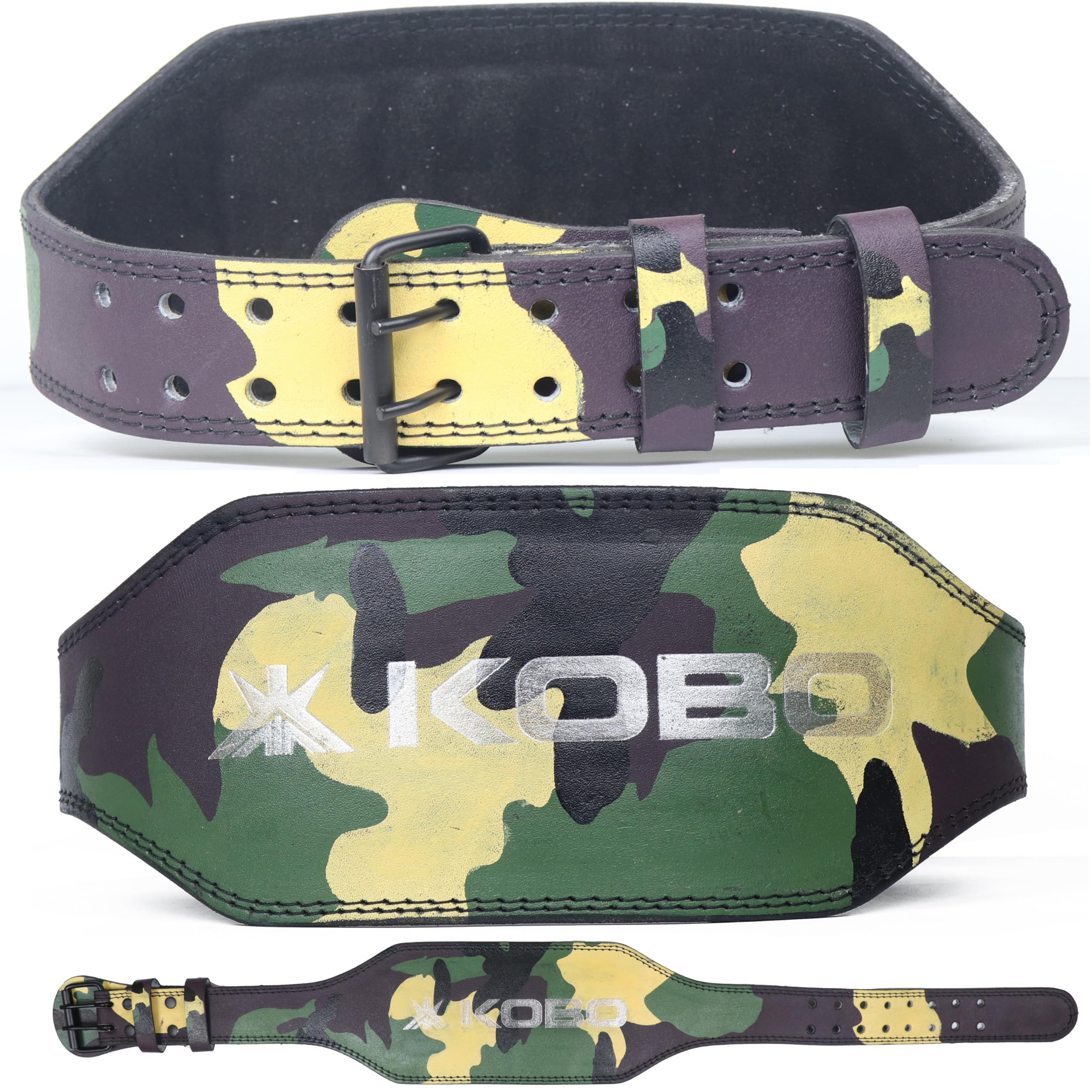 Kobo Weight Lifting Belt Gym Fitness, Natural Genuine Leather 6” Padded Back Support, 8 Adjustable Holes, Weightlifting Powerlifting Bodybuilding Deadlift Squat Workout Strength Training, Men Women (B0CSKG7X3X) Amazon Price History, Amazon Price Tracker
