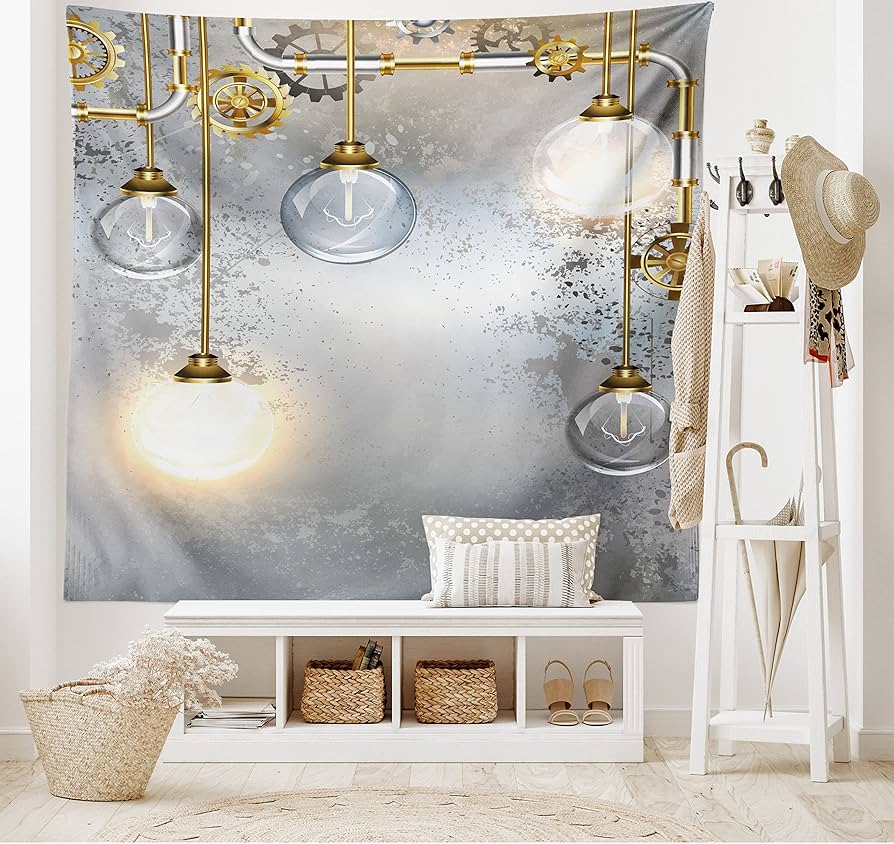 フランス　ビンテージ　タペストリー ビンテージ~50's○近世ヨーロッパタペストリー○221113i8-rug