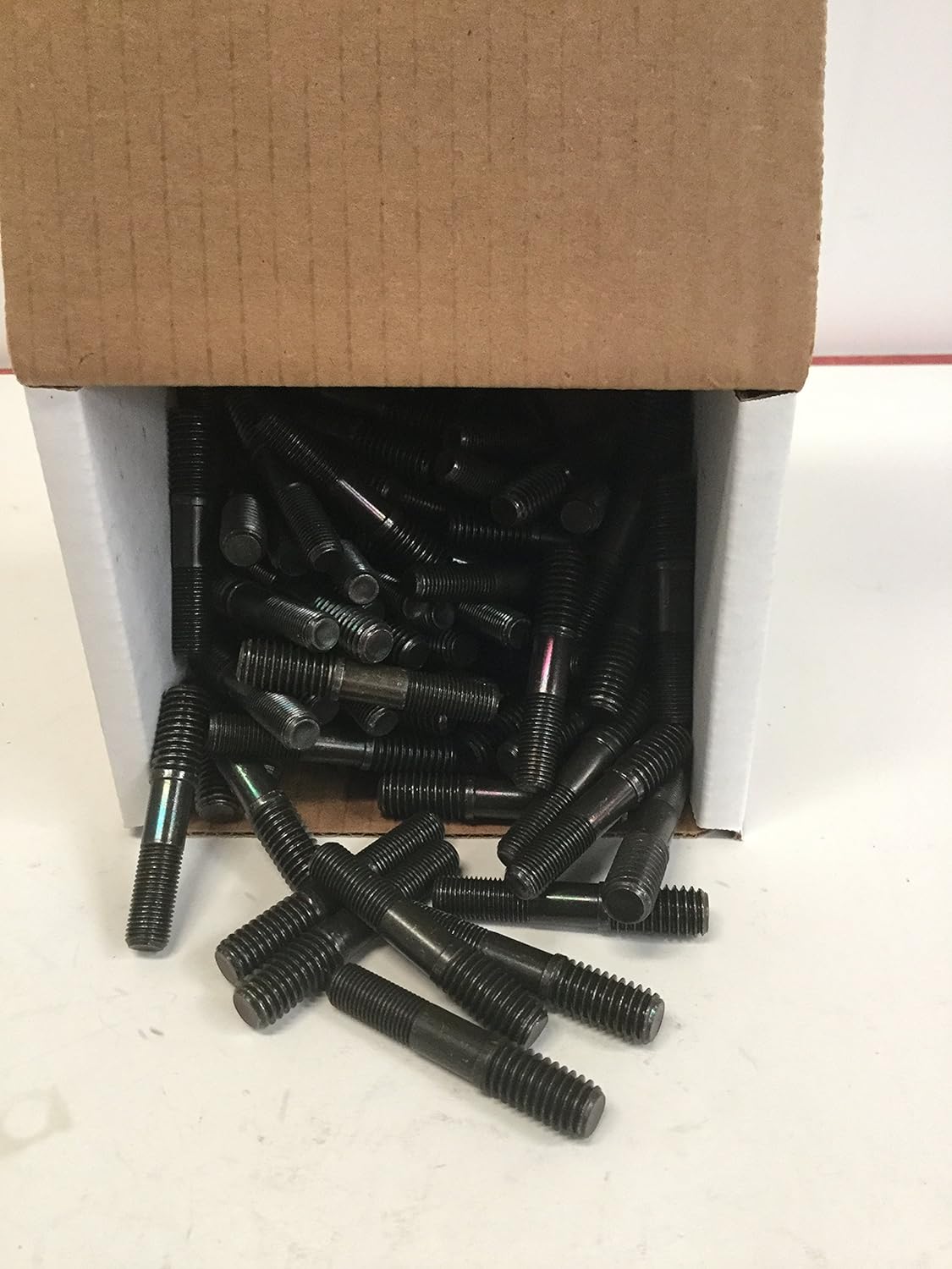 Rocker Arm screw in Studs Set of (16) compatible with small block Chevy sb 400 350 327 307 305 283 with 3/8 rockers.