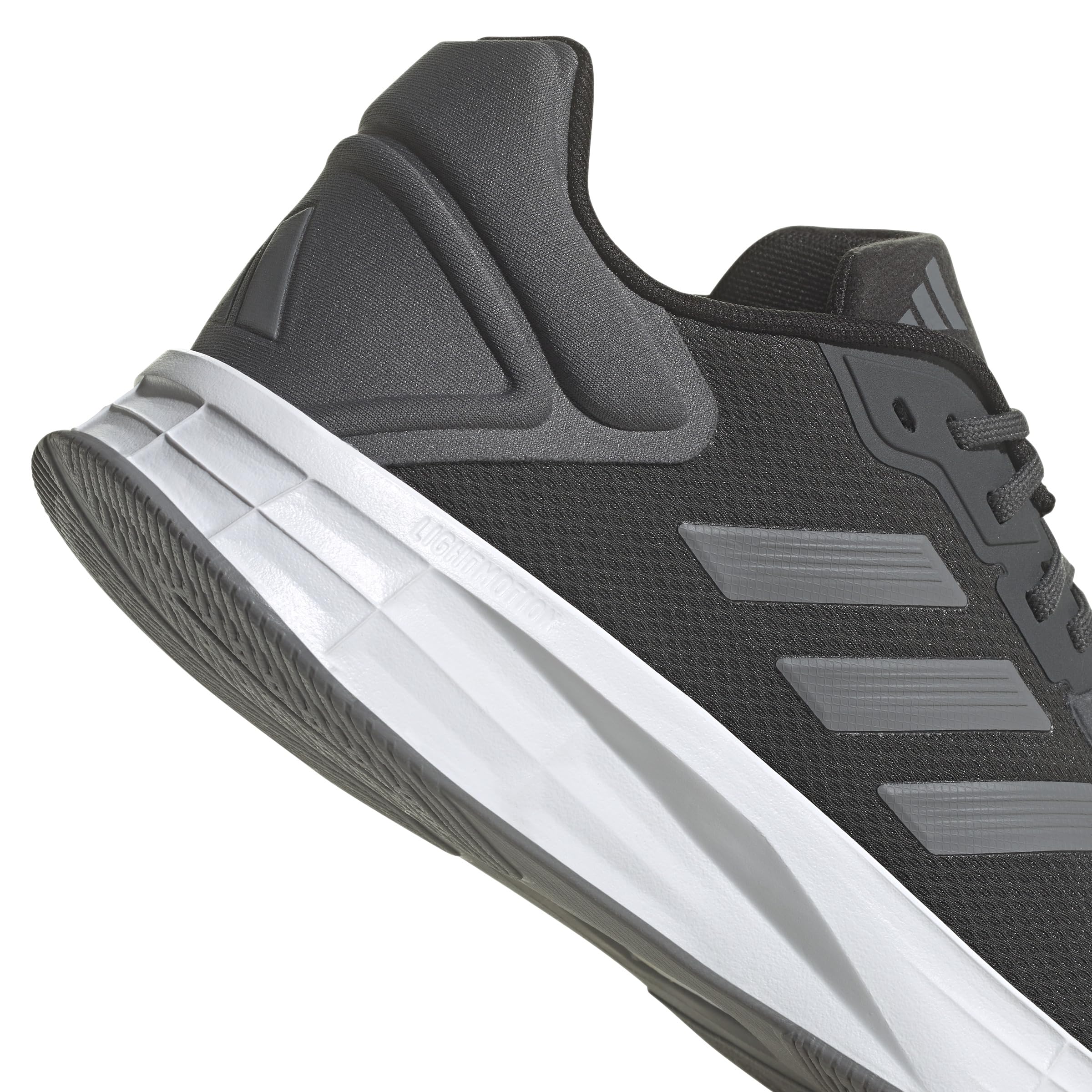 adidas Duramo 10 Shoes, Zapatillas para Correr Hombre, Grey Six/Grey Three/Cloud White, 41 1/3 EU