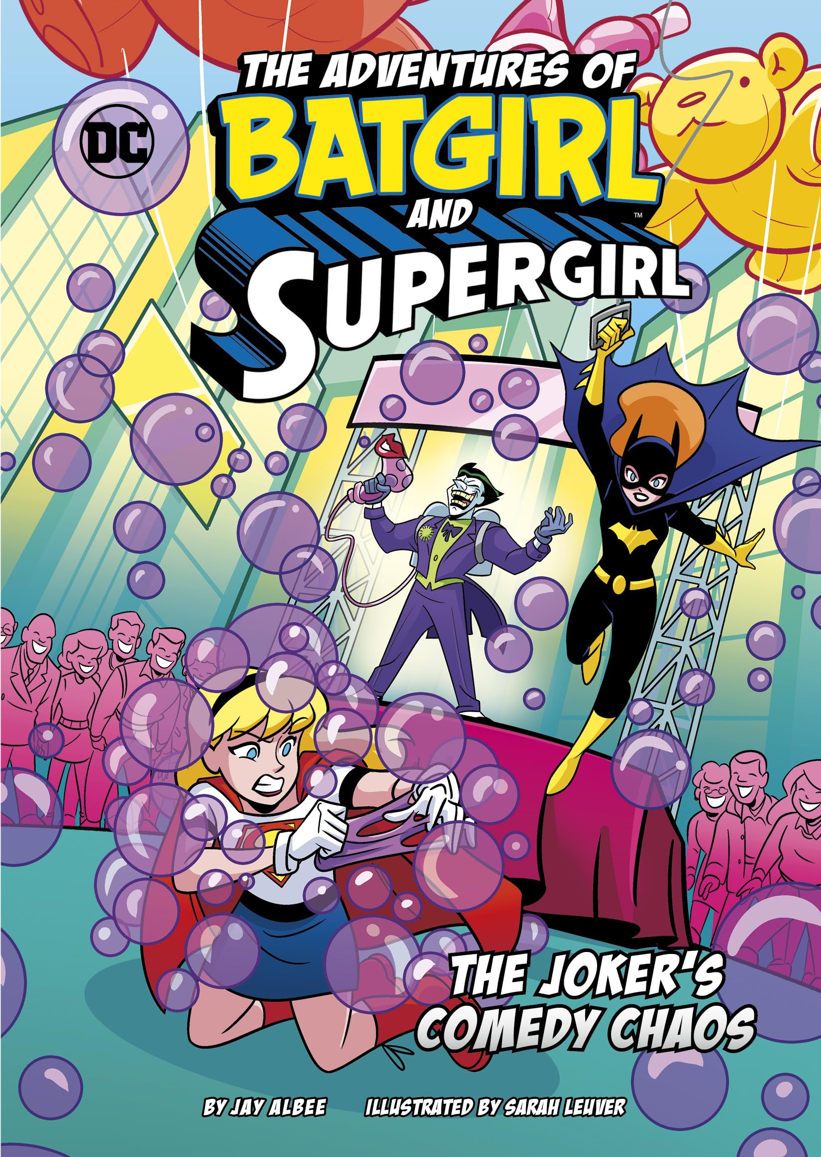 Book cover for The Joker's Comedy Chaos