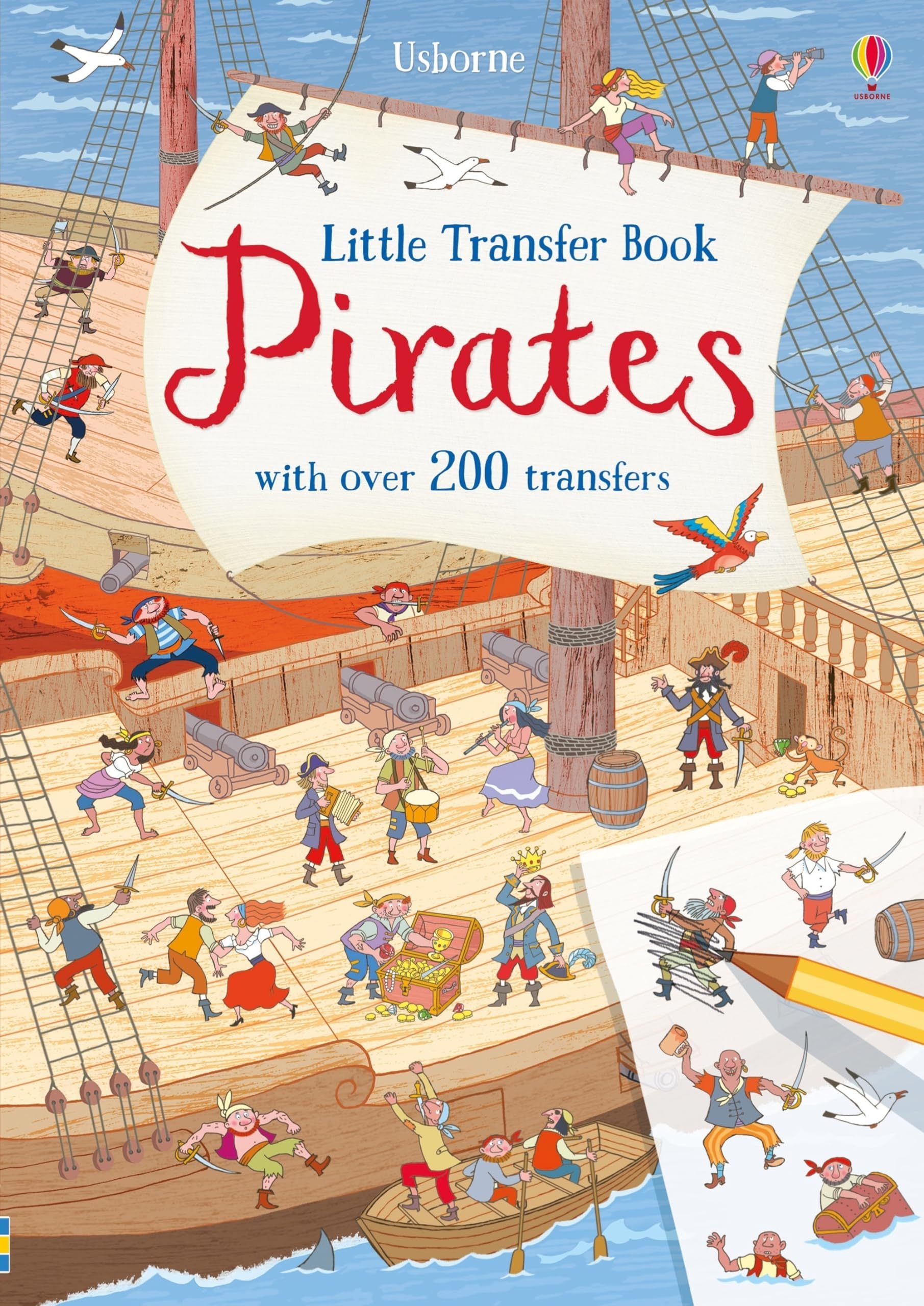 Pirates Transfer Book (Transfer Books) Paperback – 7 Feb. 2019