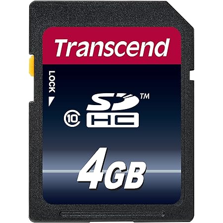 Transcend SDHCカード 4GB Class10 TS4GSDHC10