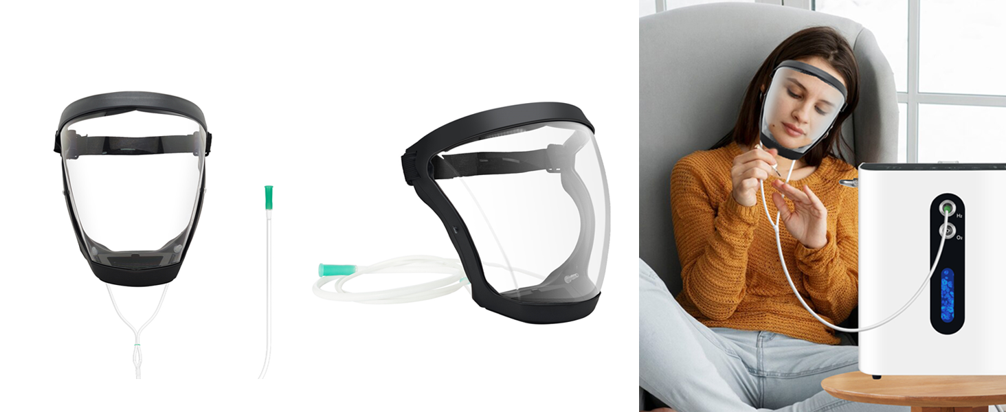 Amazon.com: Unosuich Hydrogen Face Mask H2 Gas Generator