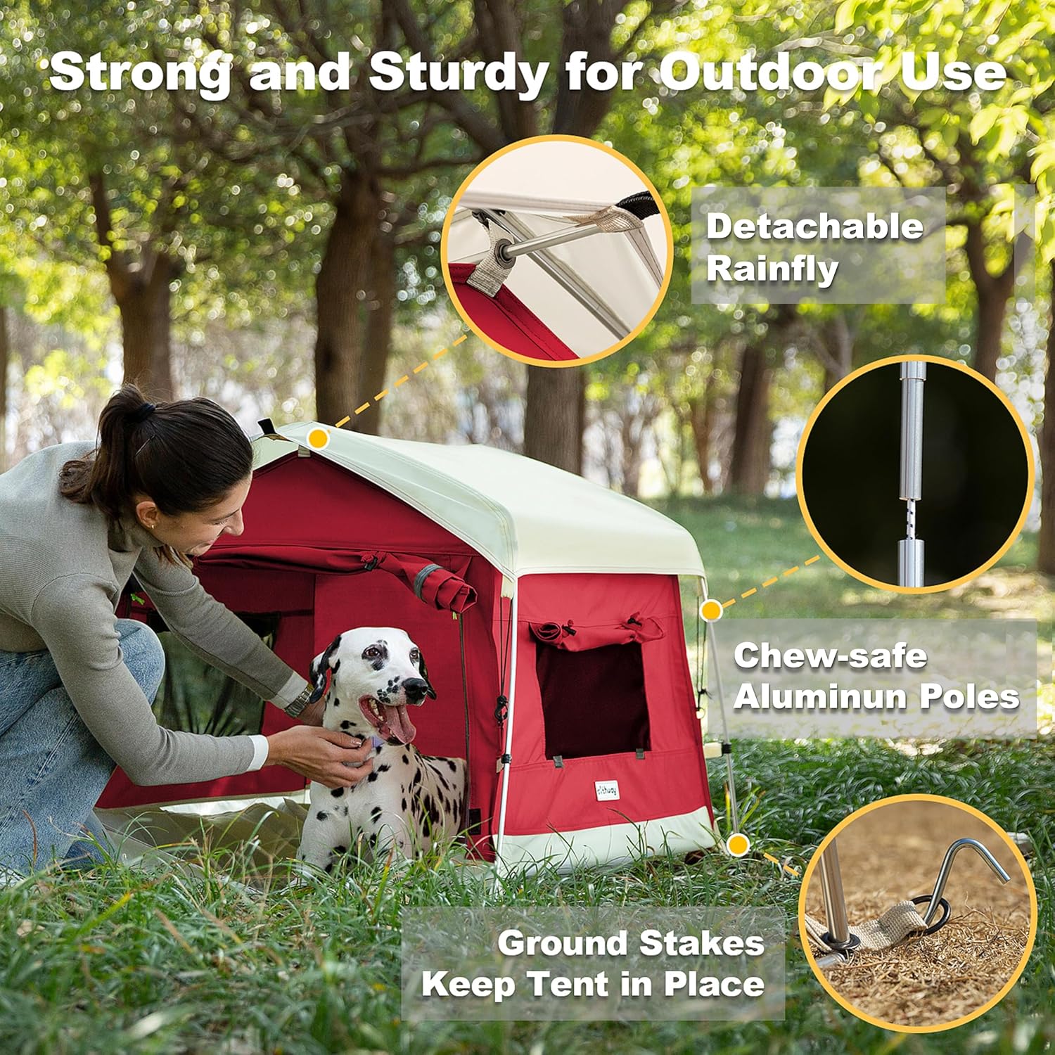 Perfect Paws Getaway: The Ultimate Dog Tent Review for Outdoor Adventures!