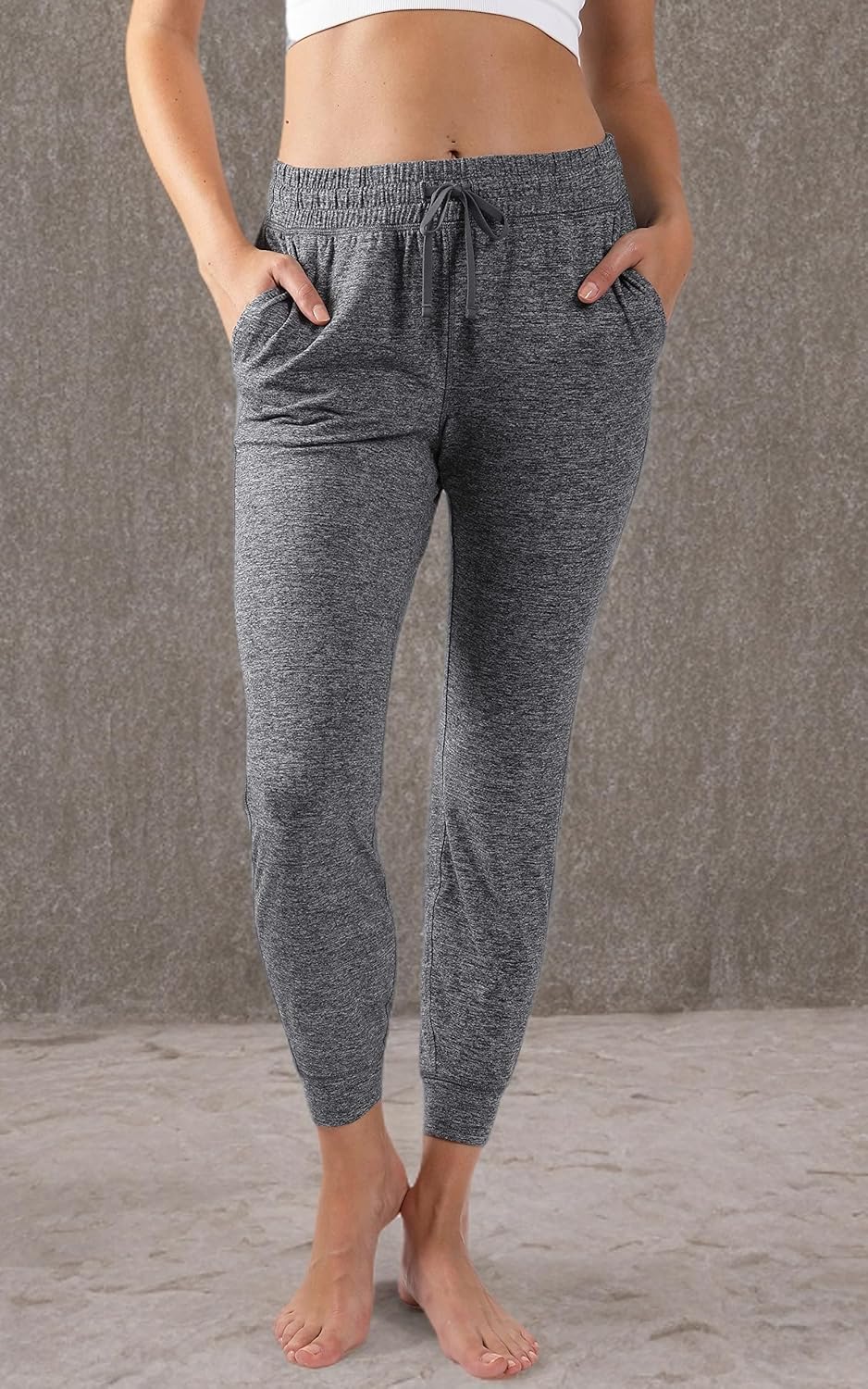 90 Degree By Reflex Soft and Comfy Performance Jogger with Pockets for Women - Image 4