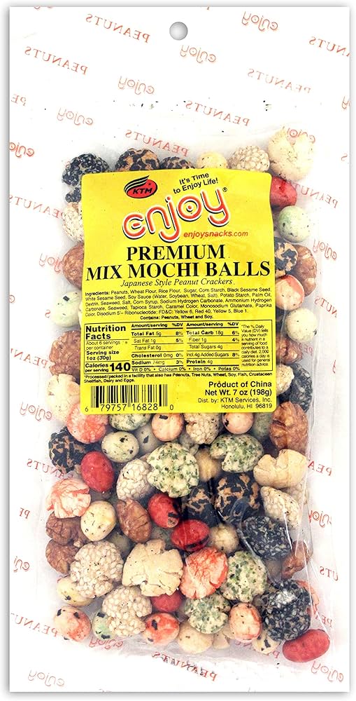 Amazon.com : Enjoy Mix Mochi Balls : Grocery & Gourmet Food