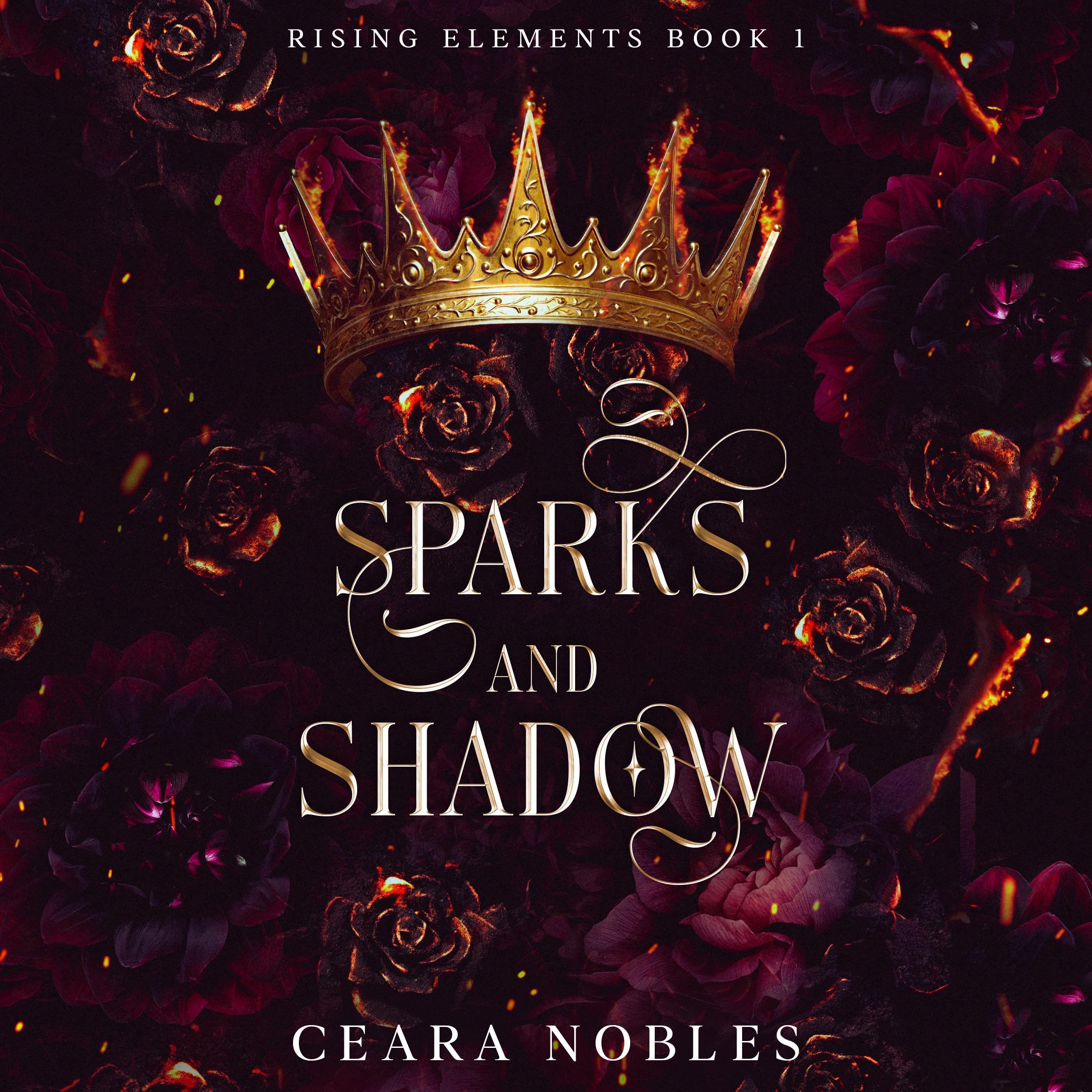Cover art for Sparks and Shadow