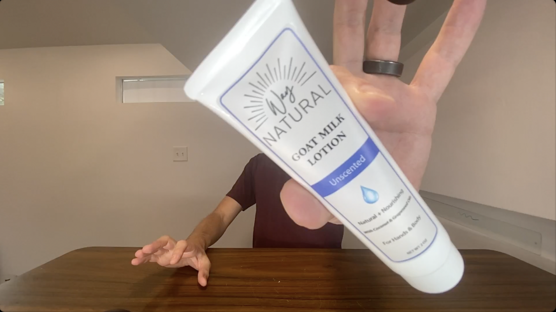 TESTING Unscented Way Natural Goat Milk Lotion Moisturizer