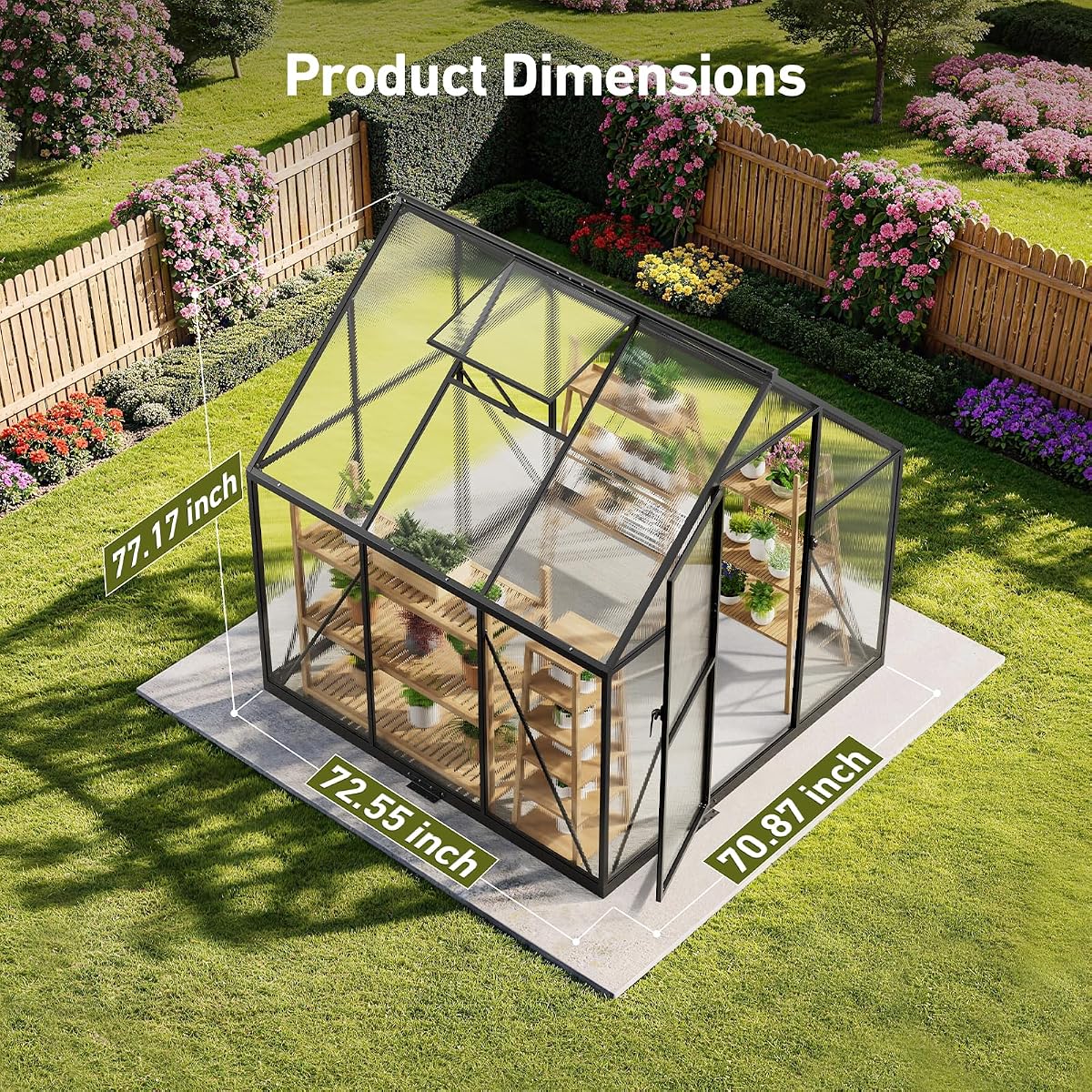 BloomGrown Walk-In Greenhouse Kit view 2