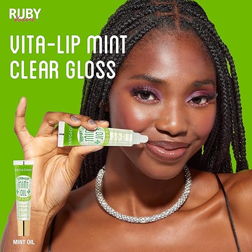 Miniatura 8 de Ruby Kisses Broadway Vita-Lip Clear Lip Gloss - Brillo labial transparente (paquete de 10), fórmula ultra hidratante y calmante con vitaminas,