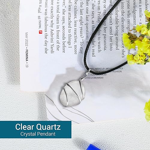 Miniatura 2 de SUBYATH Colgantes de cristal, collar con dije, joyería de cristal, collar espiritual, collares de piedra, joyería de piedras preciosas, regalos de