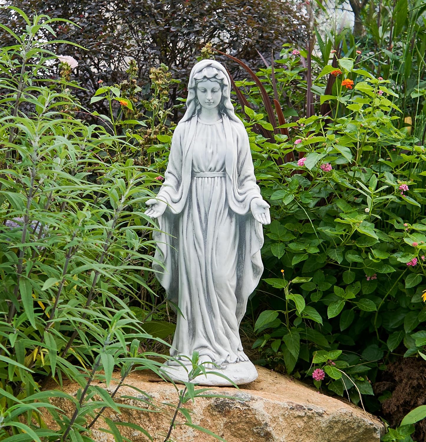 TOETOL Virgin Mary Outdoor Statue