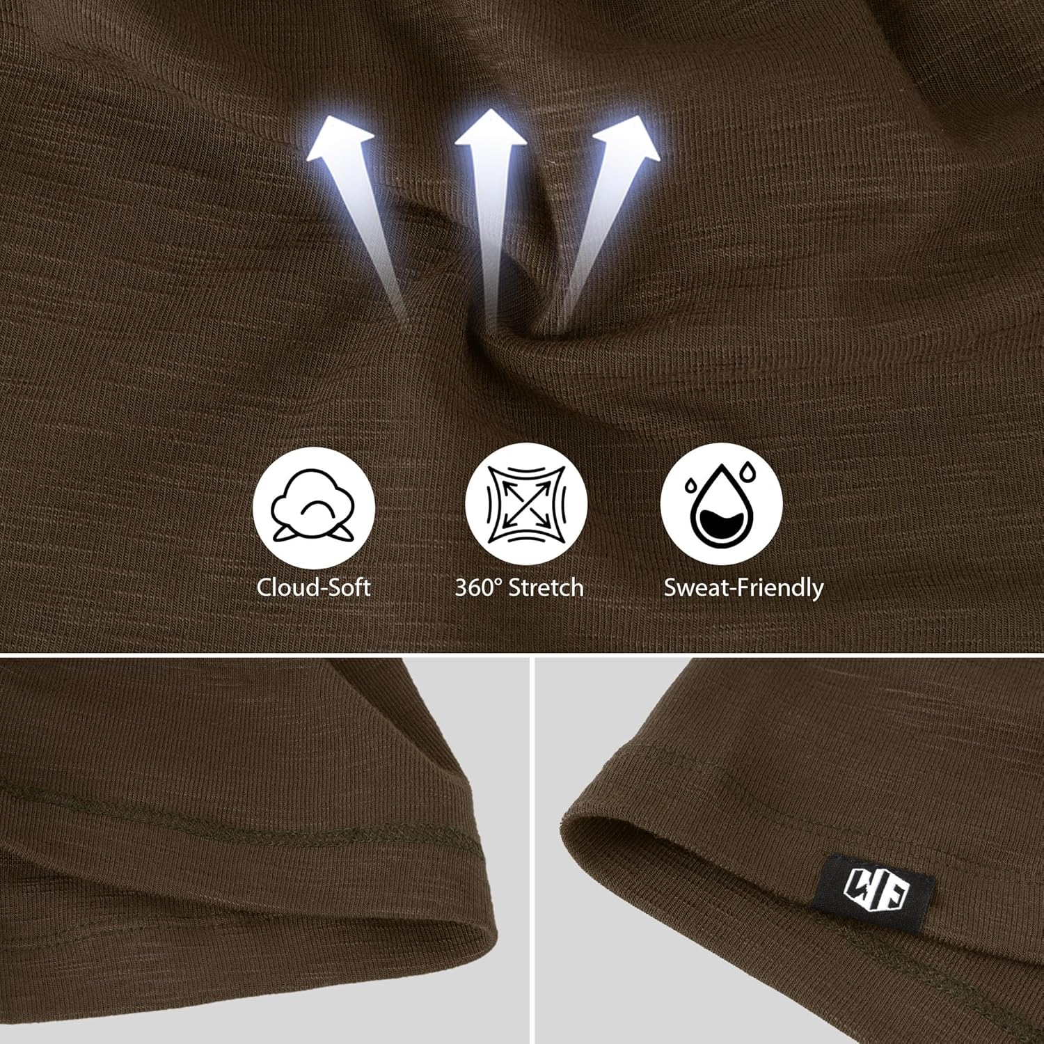 WTACTFUL 3 Pieces Slouchy Beanie for Men & Women - Soft & Breathable Skull Cap for All-Day Wear - Image 7