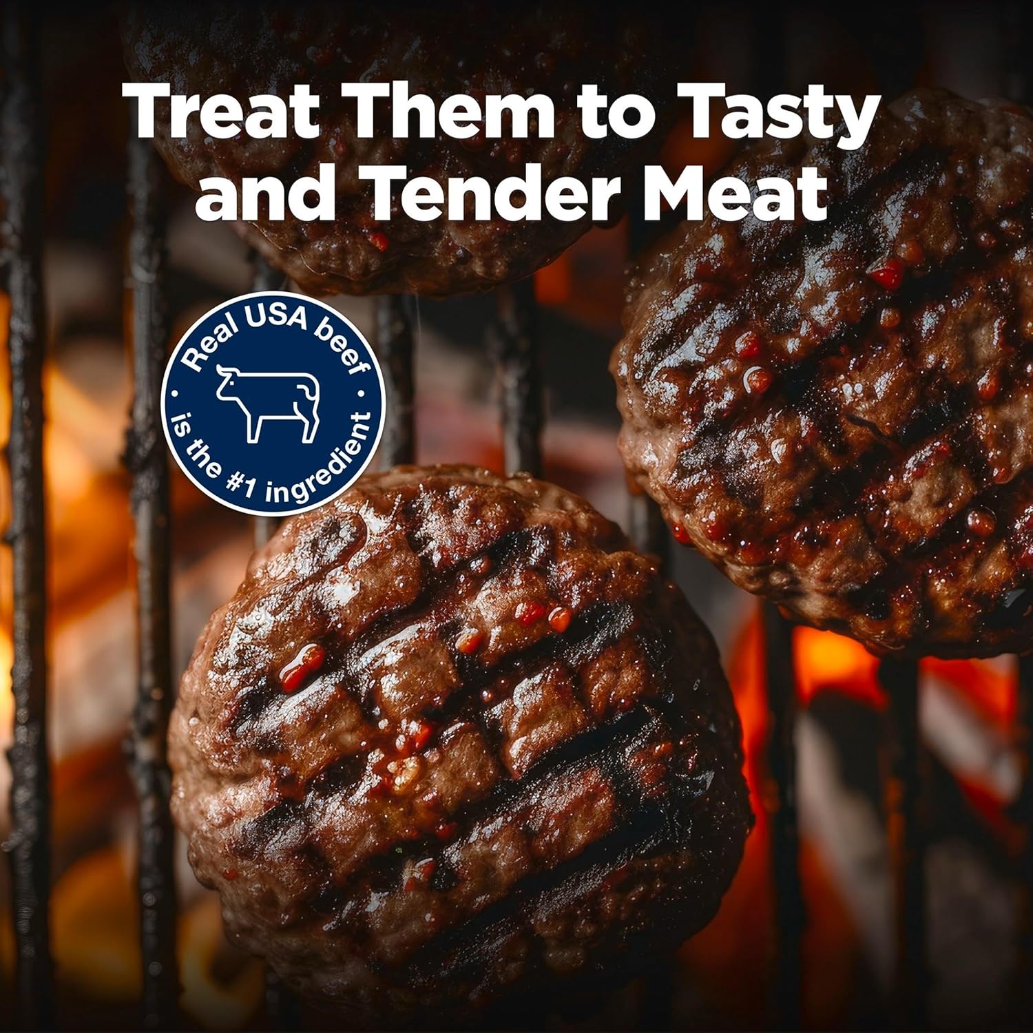 Blue Buffalo Nudges Minis Grillers Made with Real Steak, Natural Dog Treats Mineral-Enhanced for Flavor, 10 oz. Bag (Pack of 2)