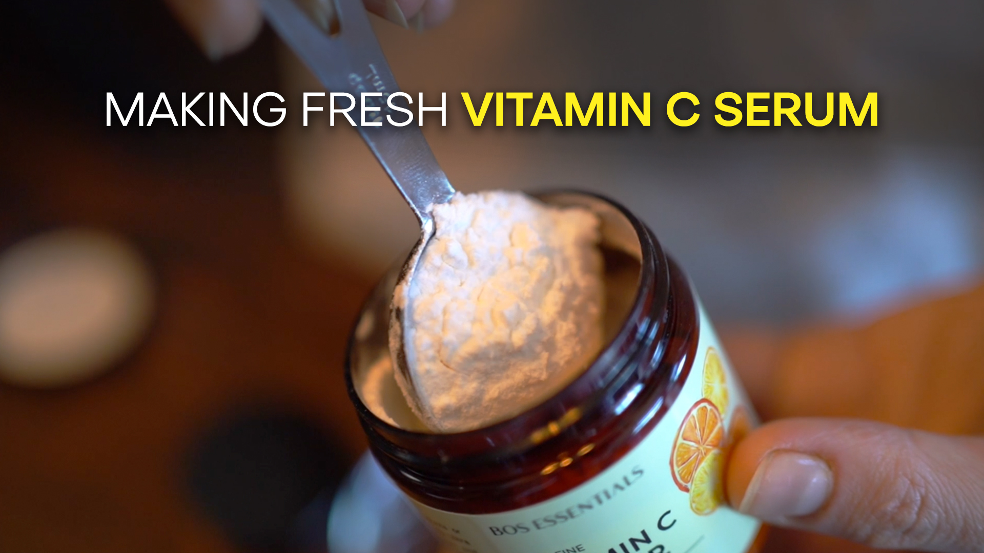 Bos Essentials Ultra Fine Cosmetic Grade Vitamin C Powder