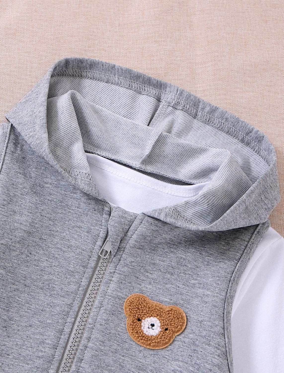 Toddler Boy Clothes Hooded Sweatshirts Pants Set Fall Winter Boys 3 Piece Outfits 2-6 Years - Image 5