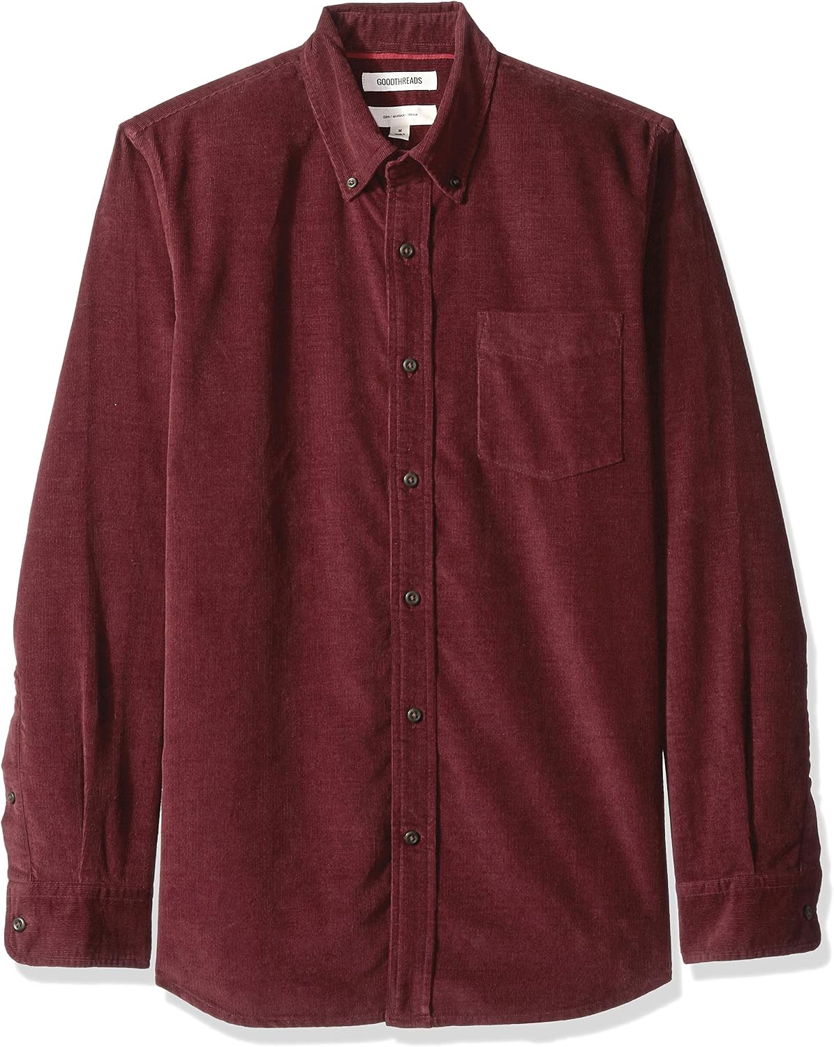 Goodthreads Men's Slim-Fit Long-Sleeve Corduroy Shirt