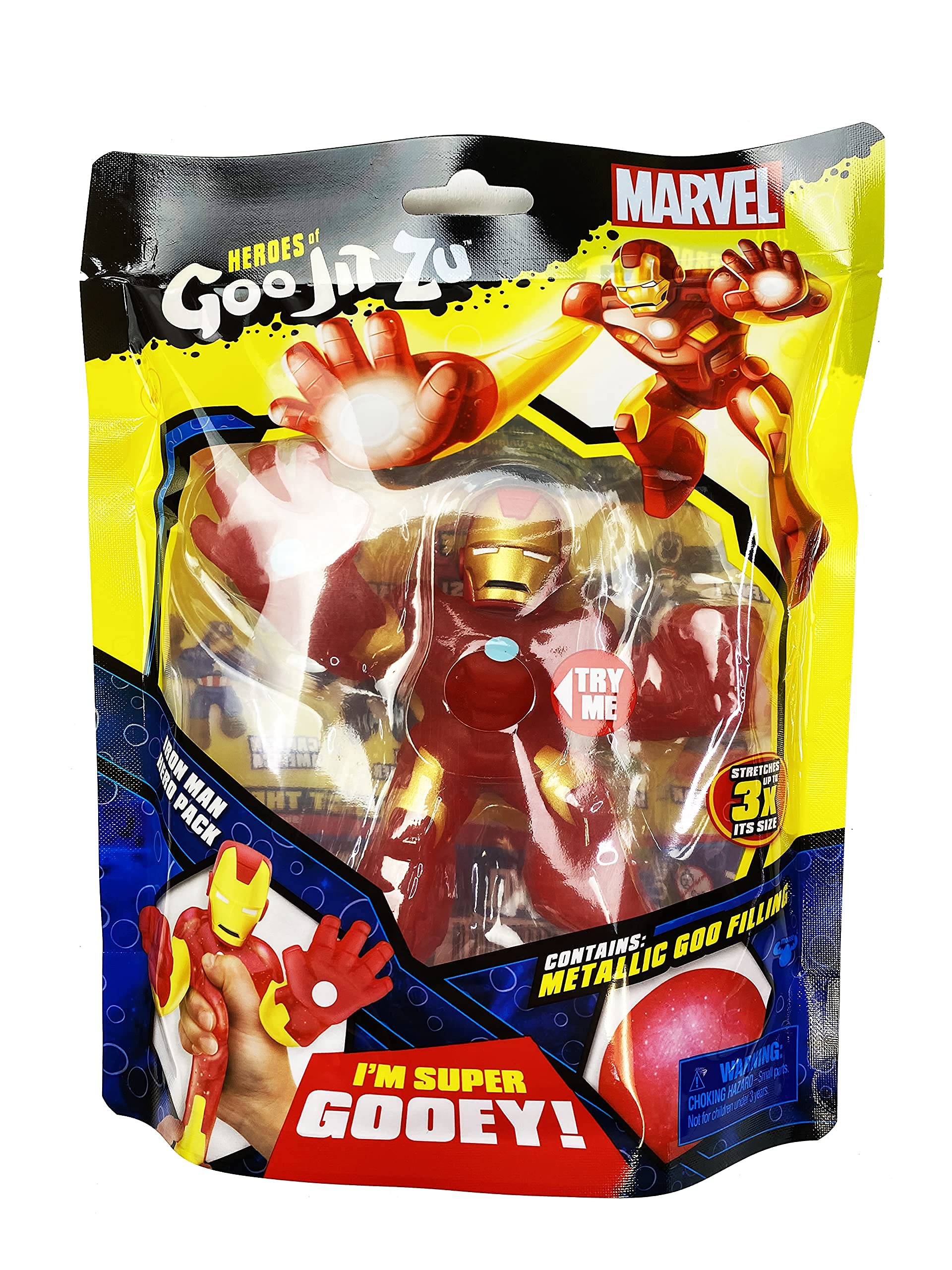Amazon.co.jp: Marvel Heroes of Goo JIT Zu 3パック スパイダーマン