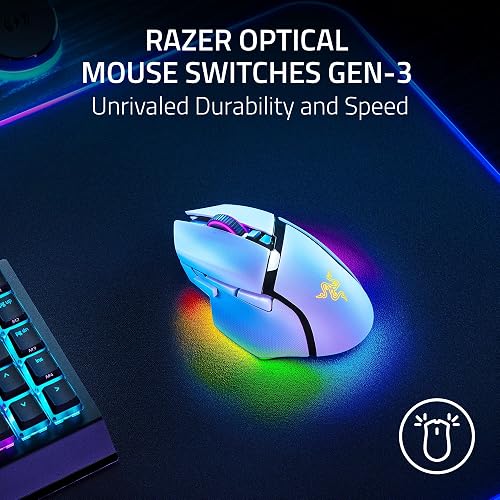 Razer Basilisk V3 Pro 35K - Bianco - 7