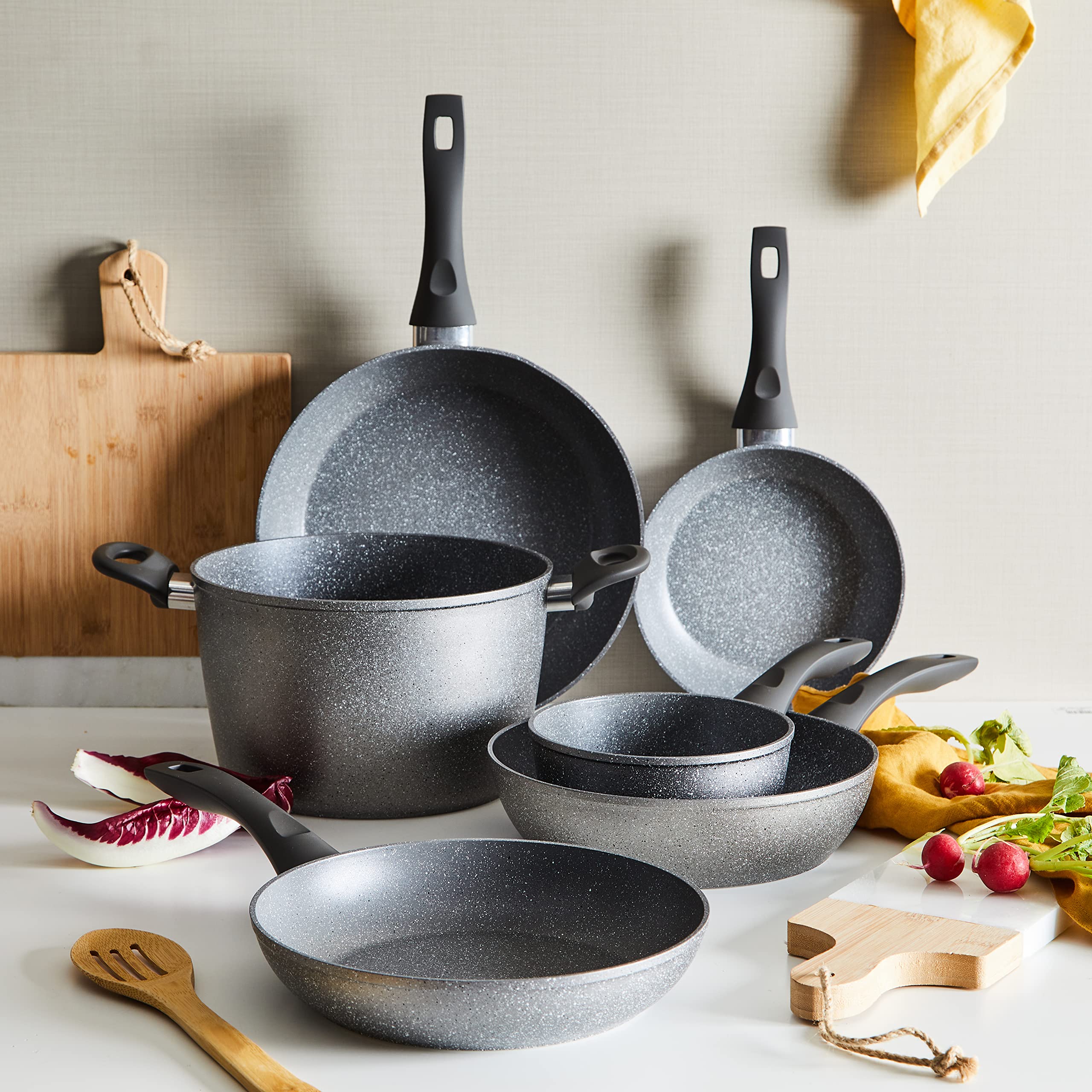 Padella Forgecross 20 Cm – Alluminio Forgiato Antiaderente, Rivestimento Ceramico, Induzione - 2
