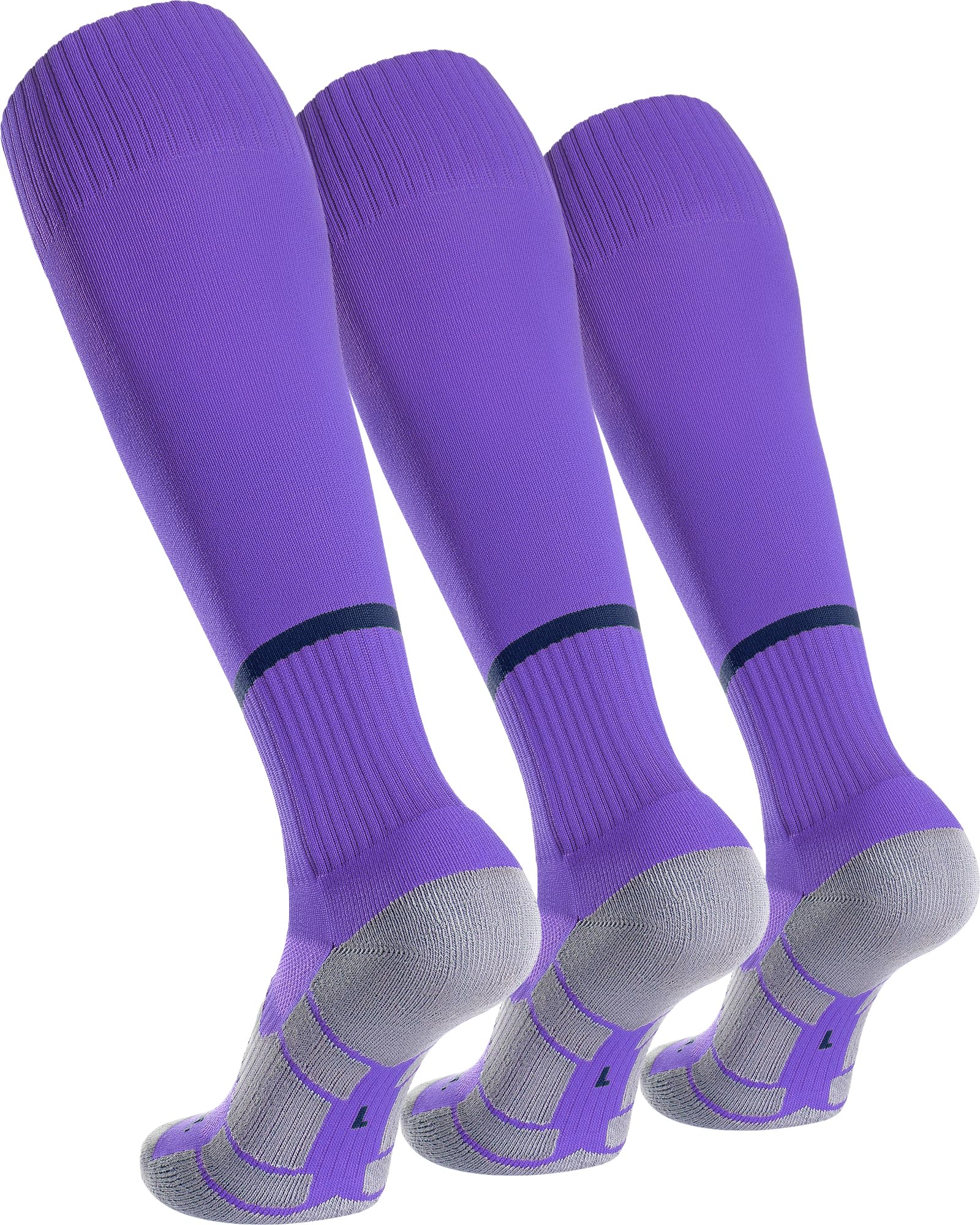 APTESOL Soccer Socks Knee High Team Sport Socks for Kids Youth Adult