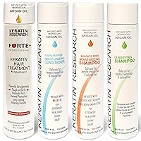 Vista 3 de Tratamiento brasileño de explosión de queratina extra fuerte, 4.05 onzas, fórmula mejorada para el cabello rizado, de Keratin Research