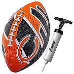 Franklin Sports NFL Chicago Bears Football - Youth Football - Mini 8.5 Rubber Ball - Perfect for Kids - Team Logos and Colors