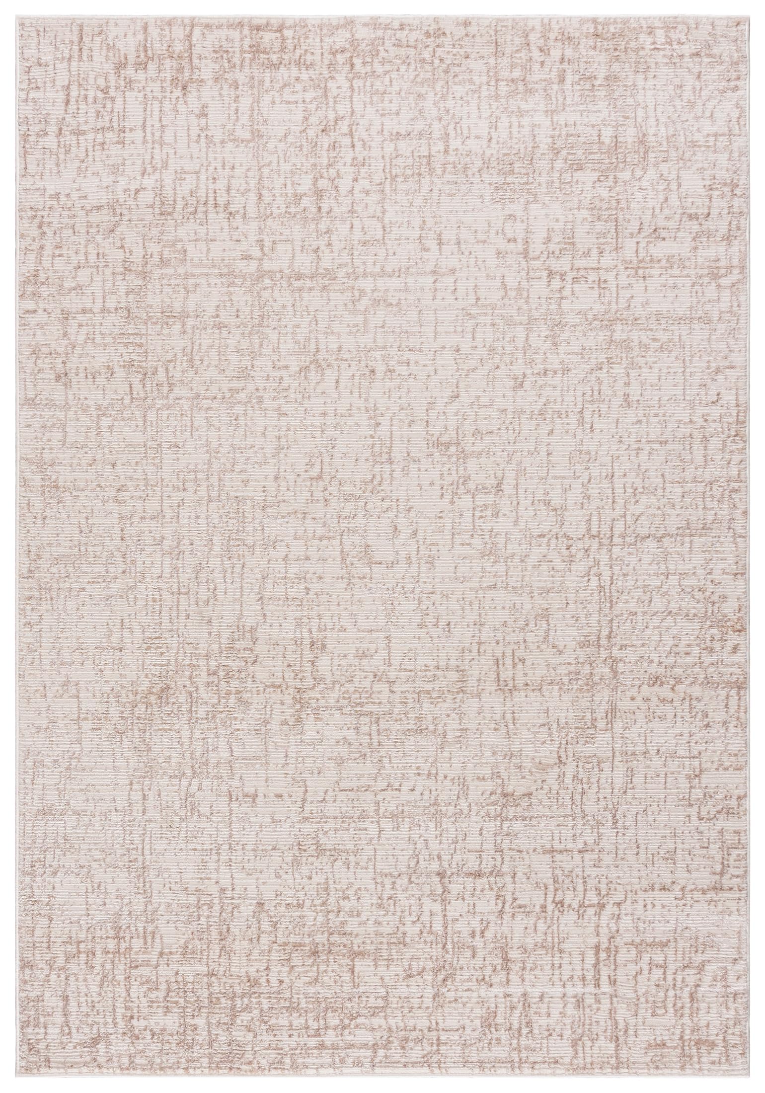 Mazovia Grand Tapis Salon 160x230cm Crème Abstrait Scandinave Doux Élégant