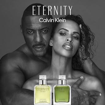 Calvin Klein Eternity Eau de Parfum Woody Men's Cologne With Notes of Sage, Cypress & Suede Accord Long Lasting Fragrance
