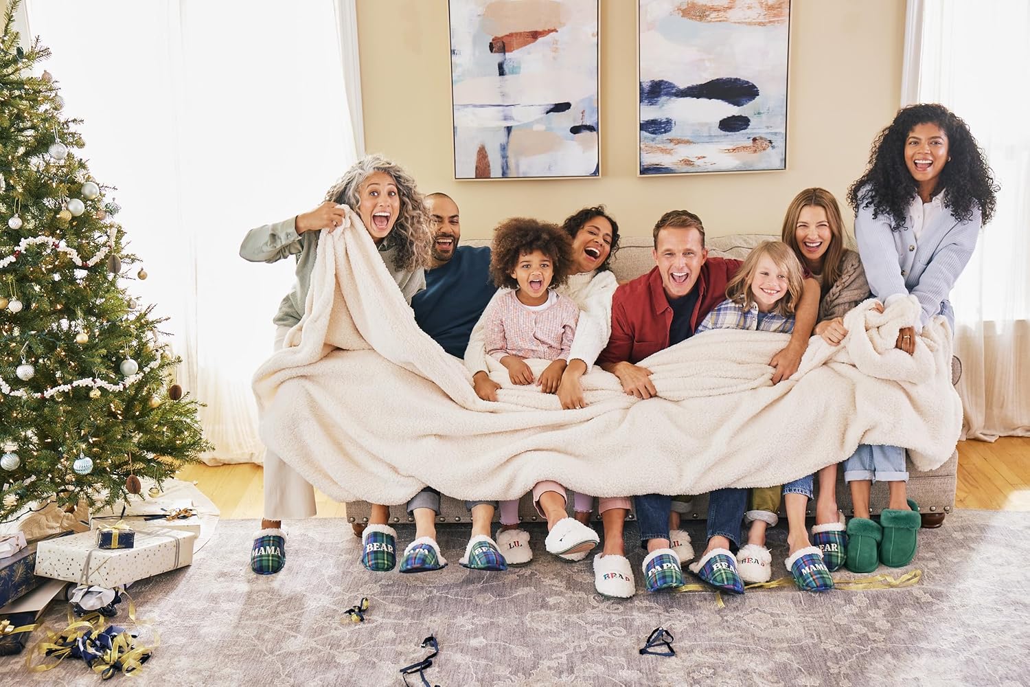 Dearfoams Matching Family Toddler Lil Bear and Baby Bear Retired Colors Slipper - Image 4