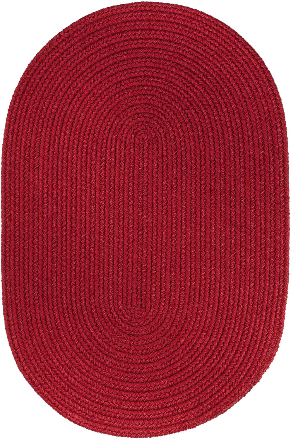Super Area Rugs Maui Solid Braided Rug Indoor/Outdoor
